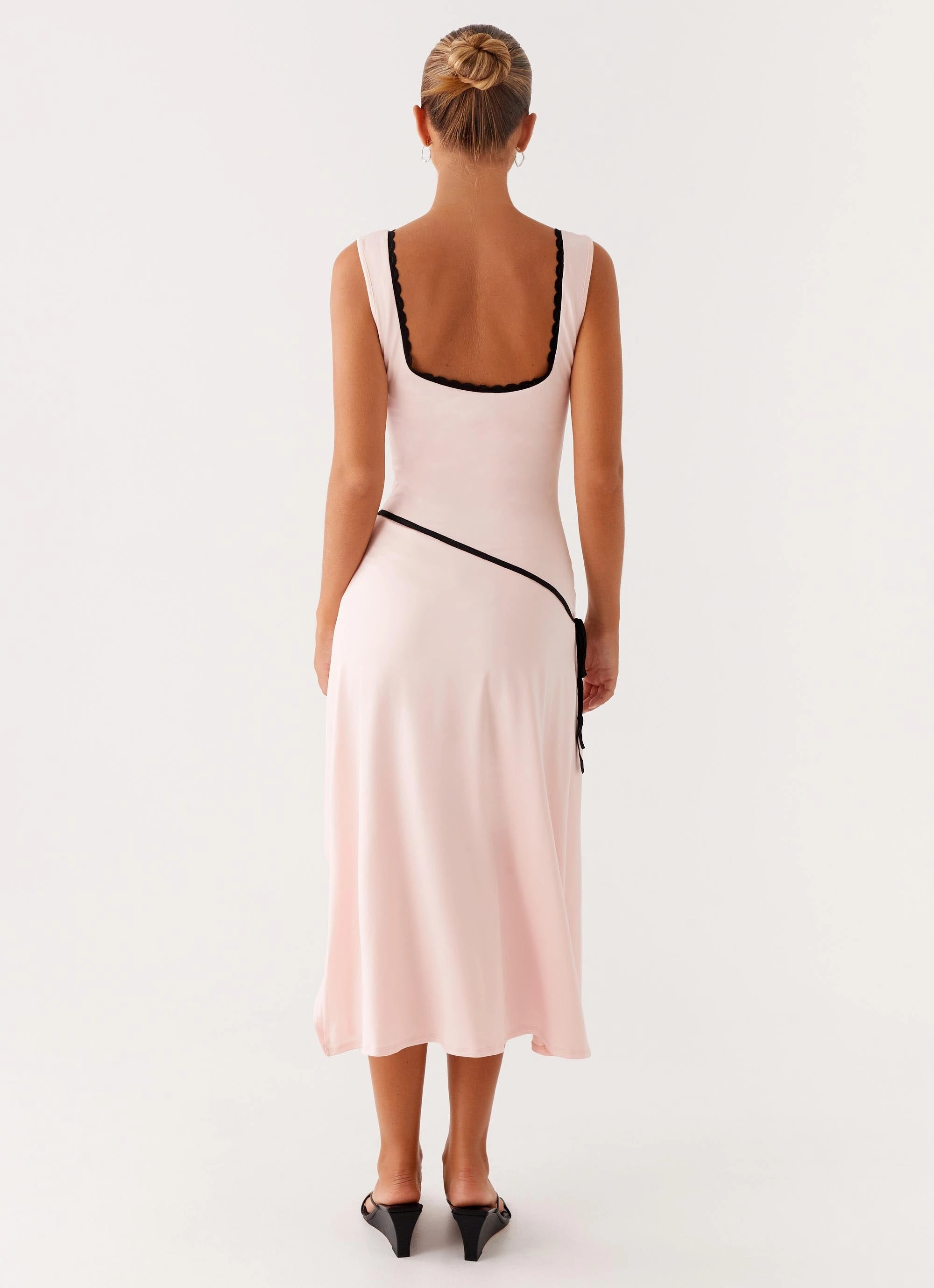 Neutral Look Darlene Midi Dress - Pink