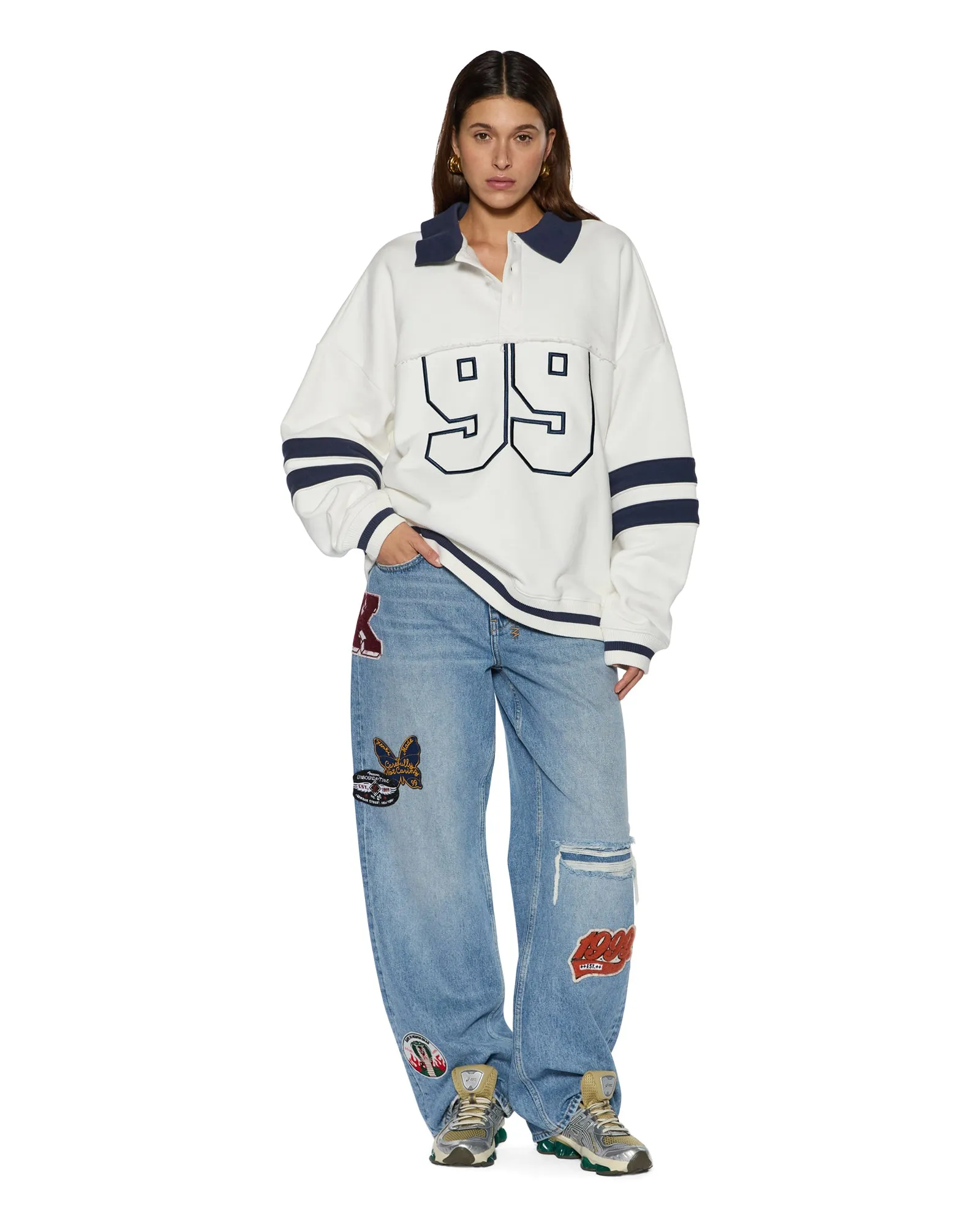 LOW RIDER HORIZON PATCH AllSeason Wearability Convertible Neckline