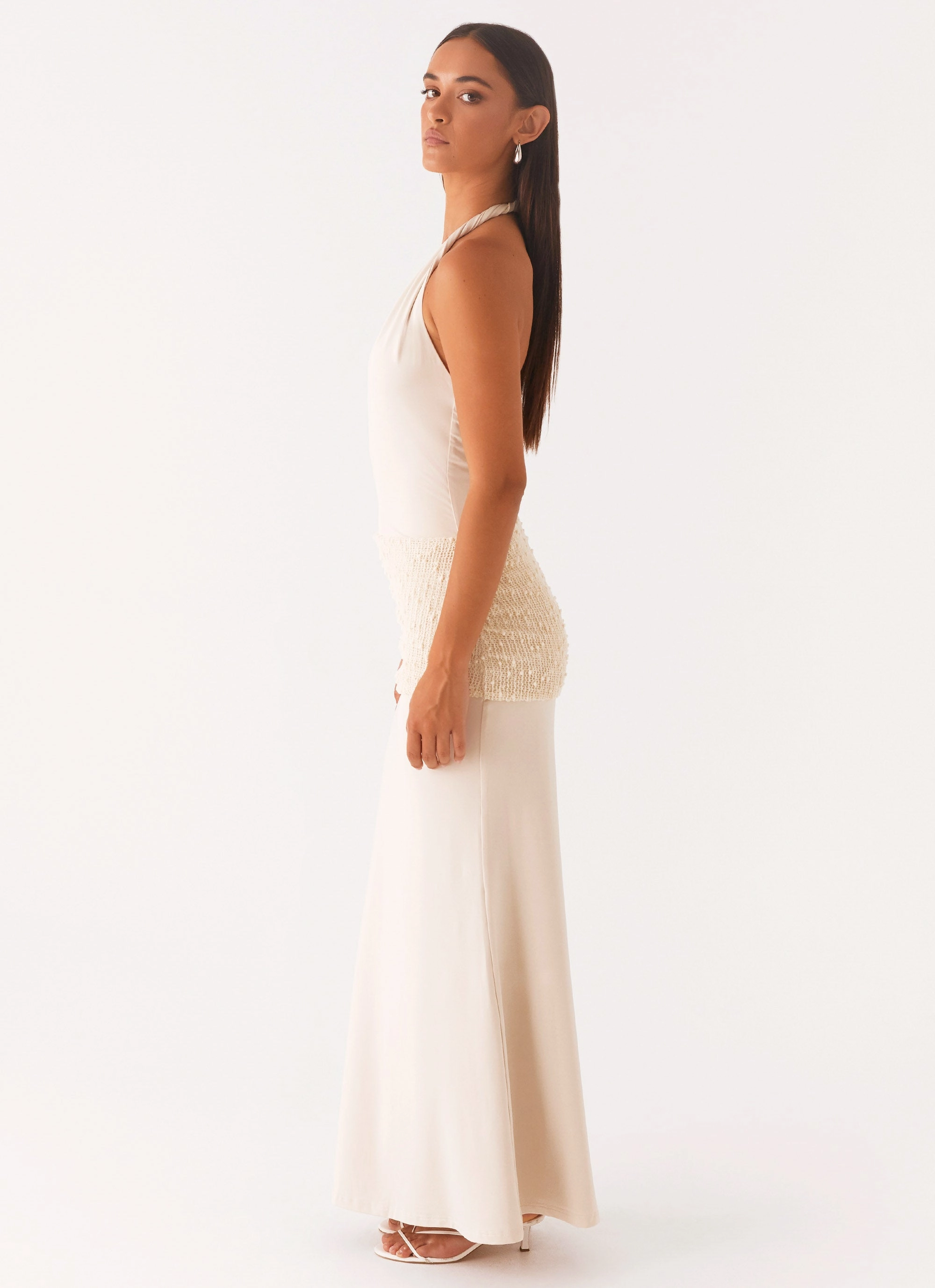 Day To Night Scenic Maxi Dress - Sand