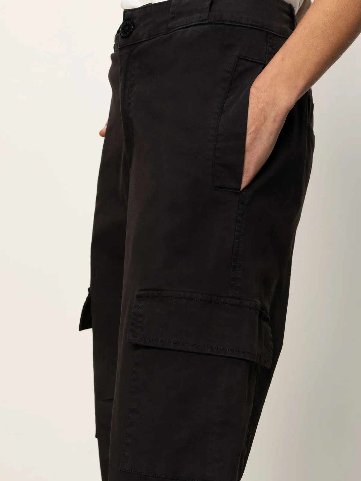 Take Over Jogger Mid-Rise Pant Black Flattering Comfort Casual Comfort Layers