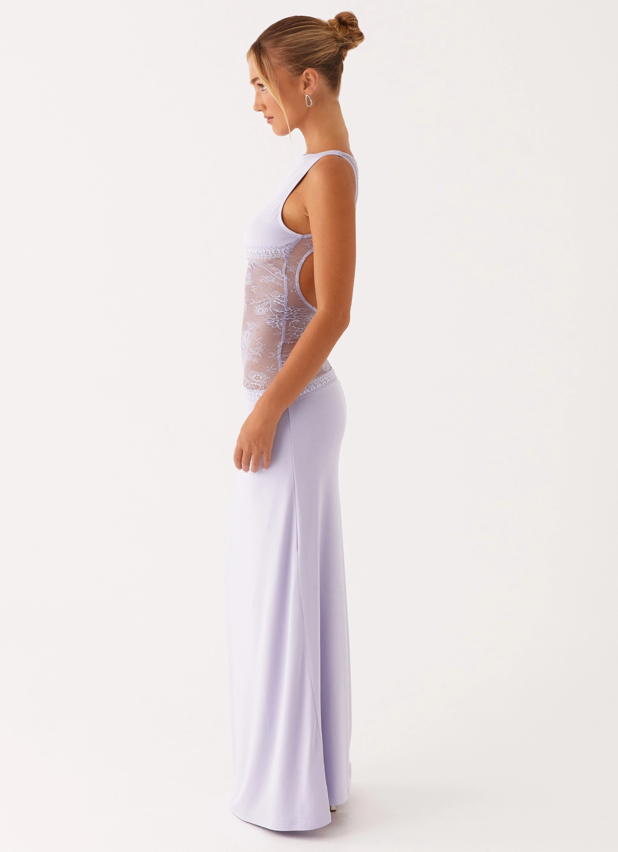 Lounge Feel Lucinda Maxi Dress - Lilac