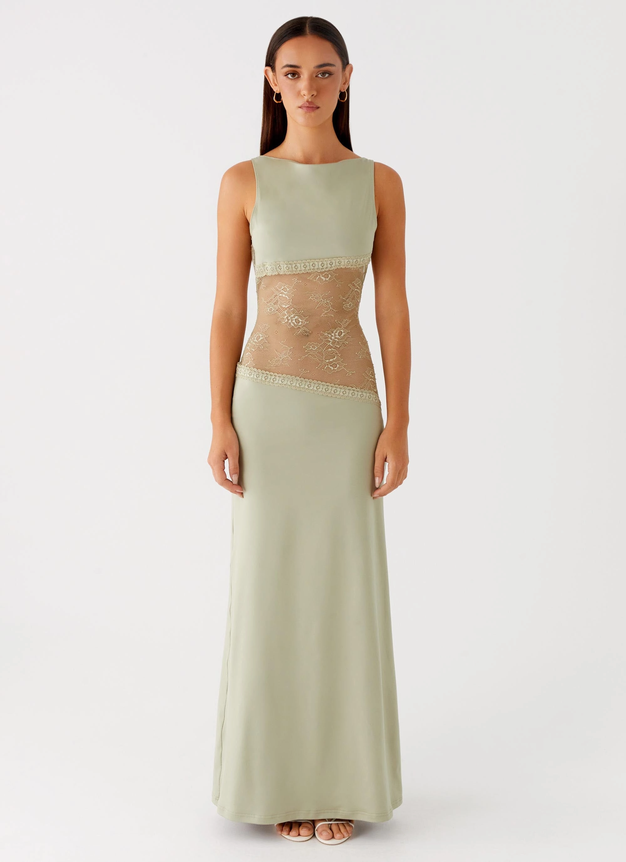 Lucinda Maxi Dress - Sage Travel-Pack