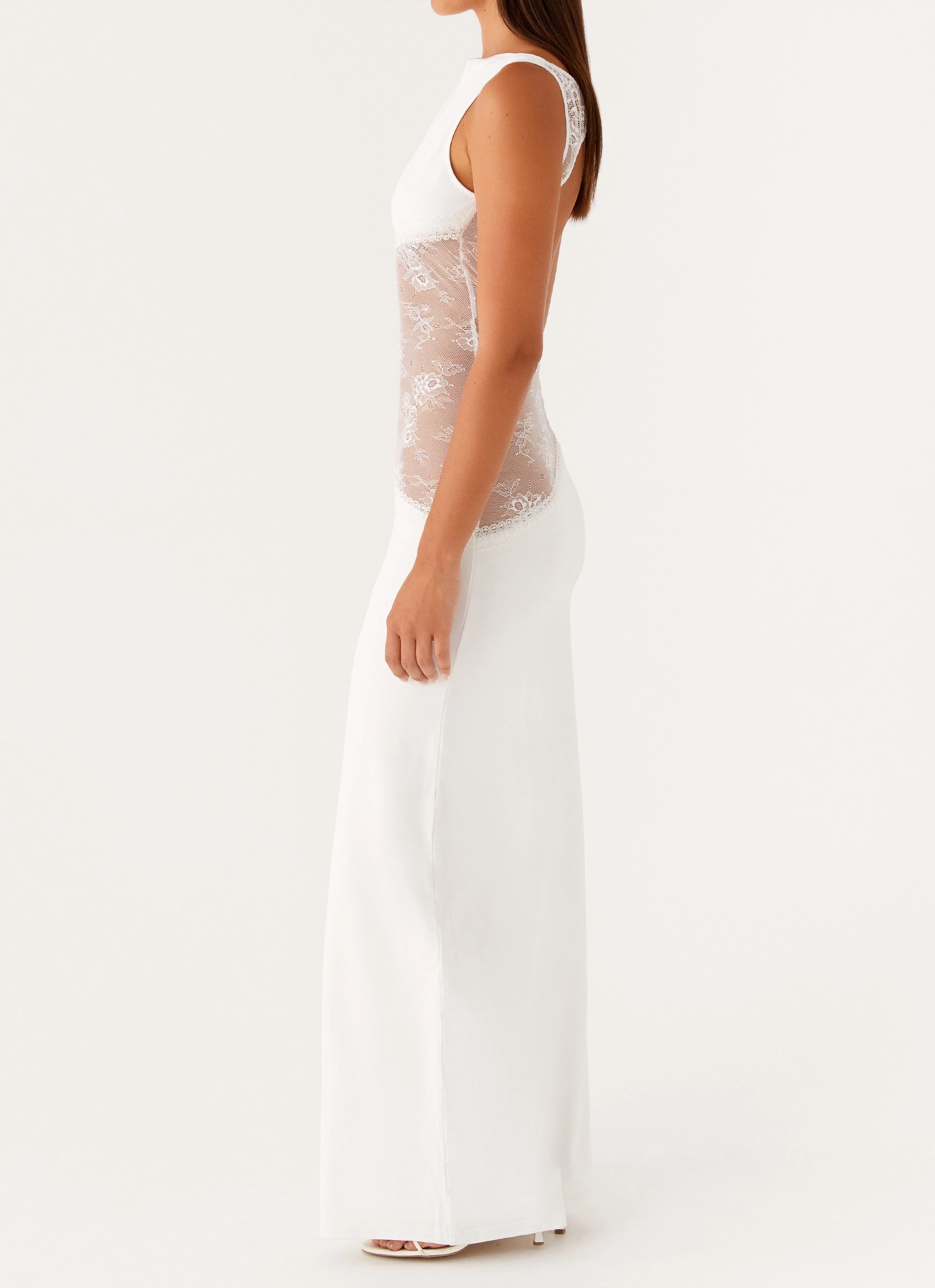 Breathable Wearable Lucinda Maxi Dress - White