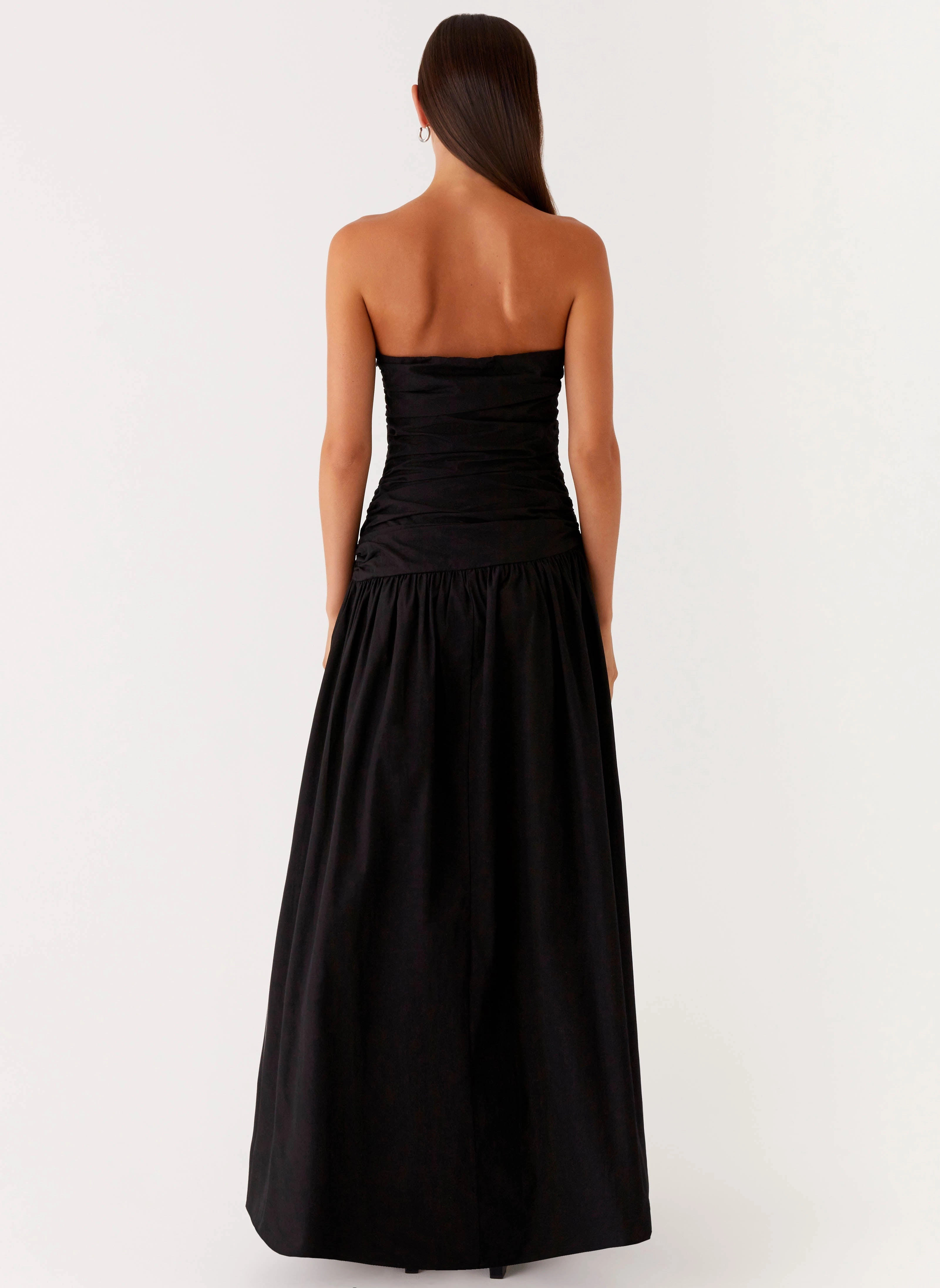 Mix-And-Match Tear-resistant Lumen Maxi Dress - Black