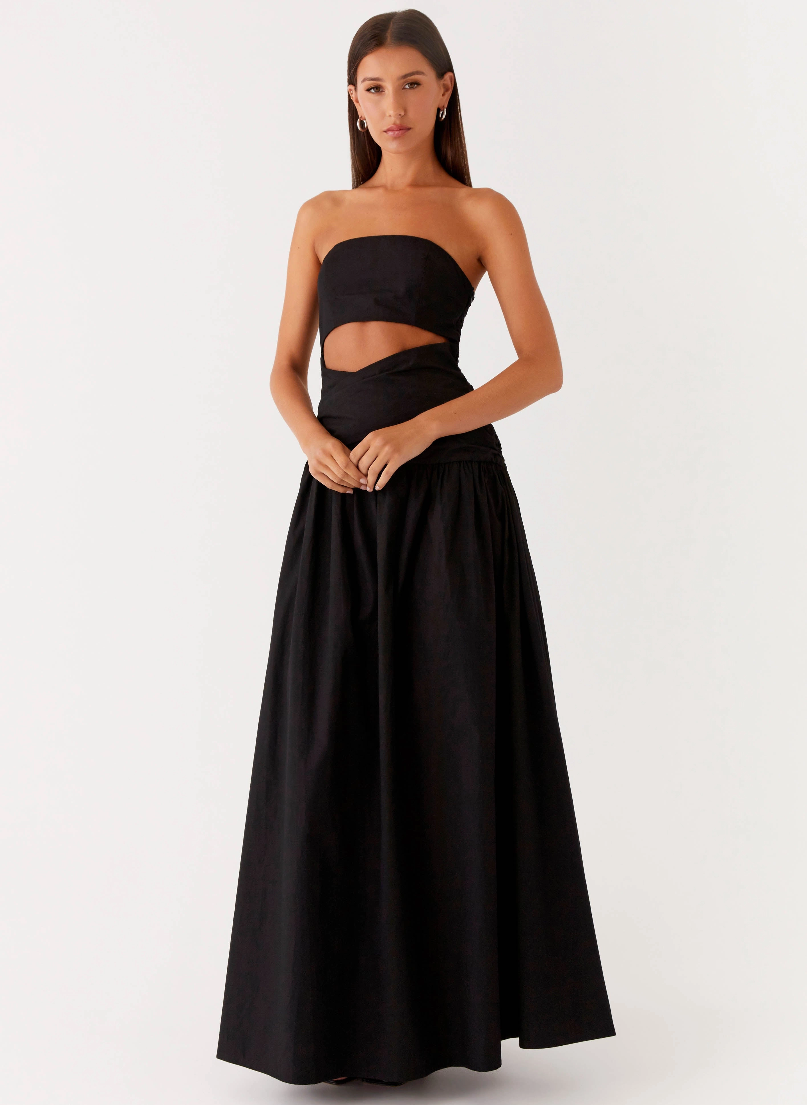 Lumen Maxi Dress - Black Season Ready