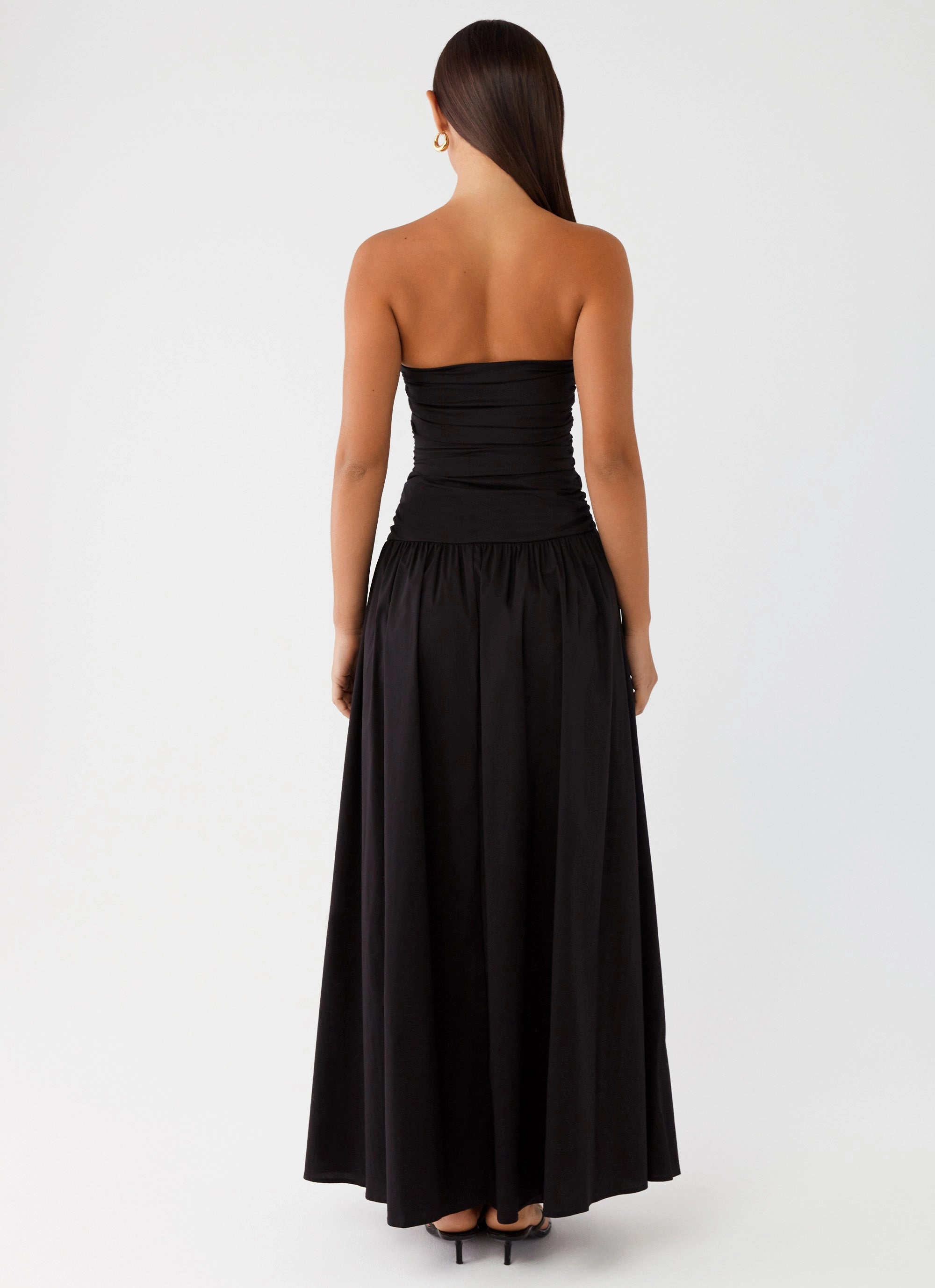 Carmel Maxi Dress - Black Dew Glow Cozy Flex