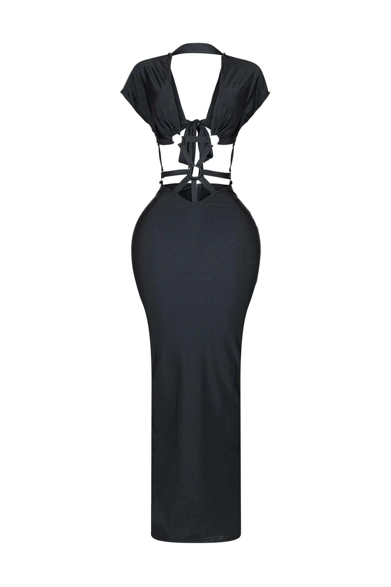 Charming Comfort Slip Into Jersey Maxi Dress