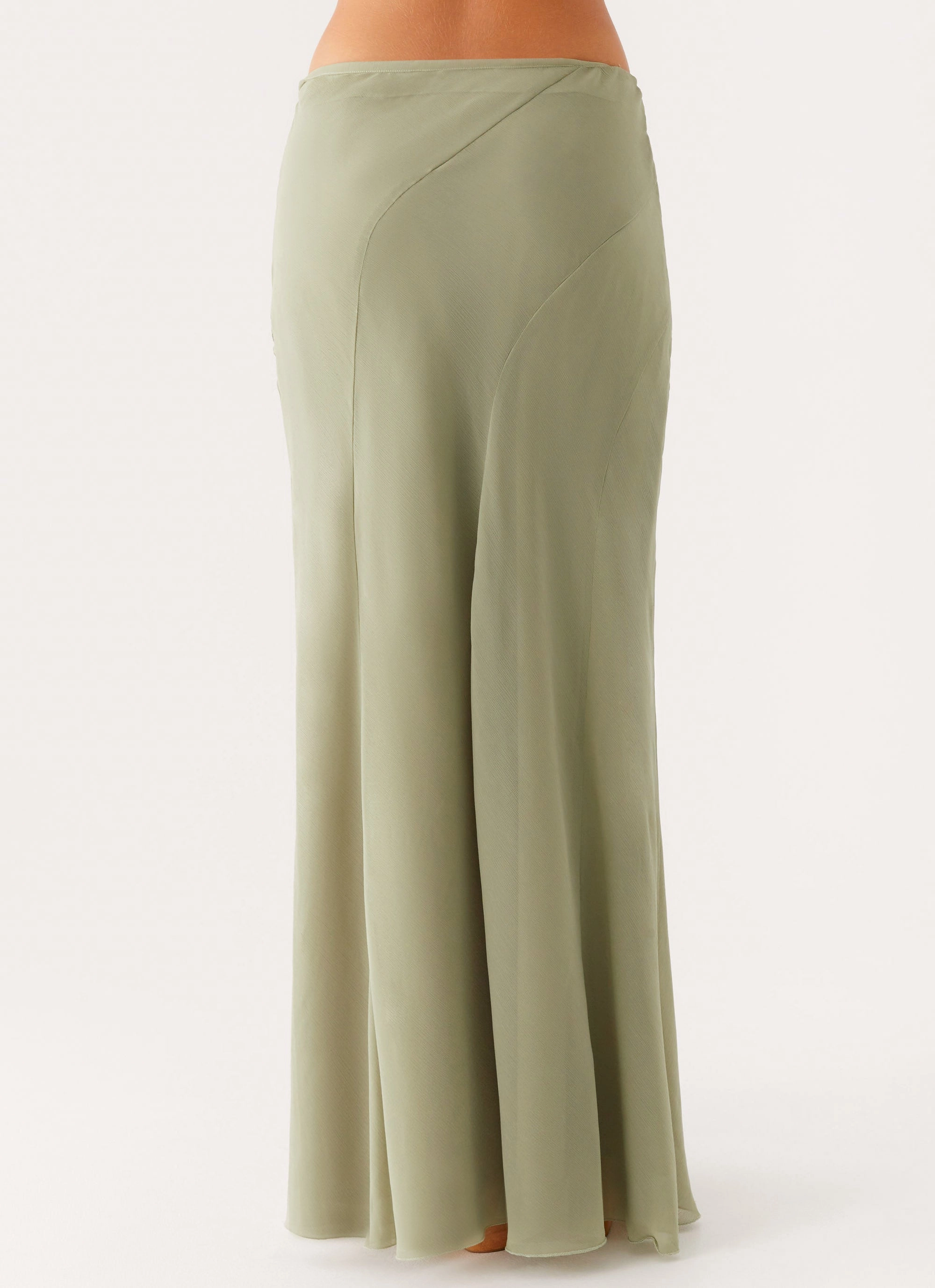 Breezy Look Maddox Maxi Skirt - Sage