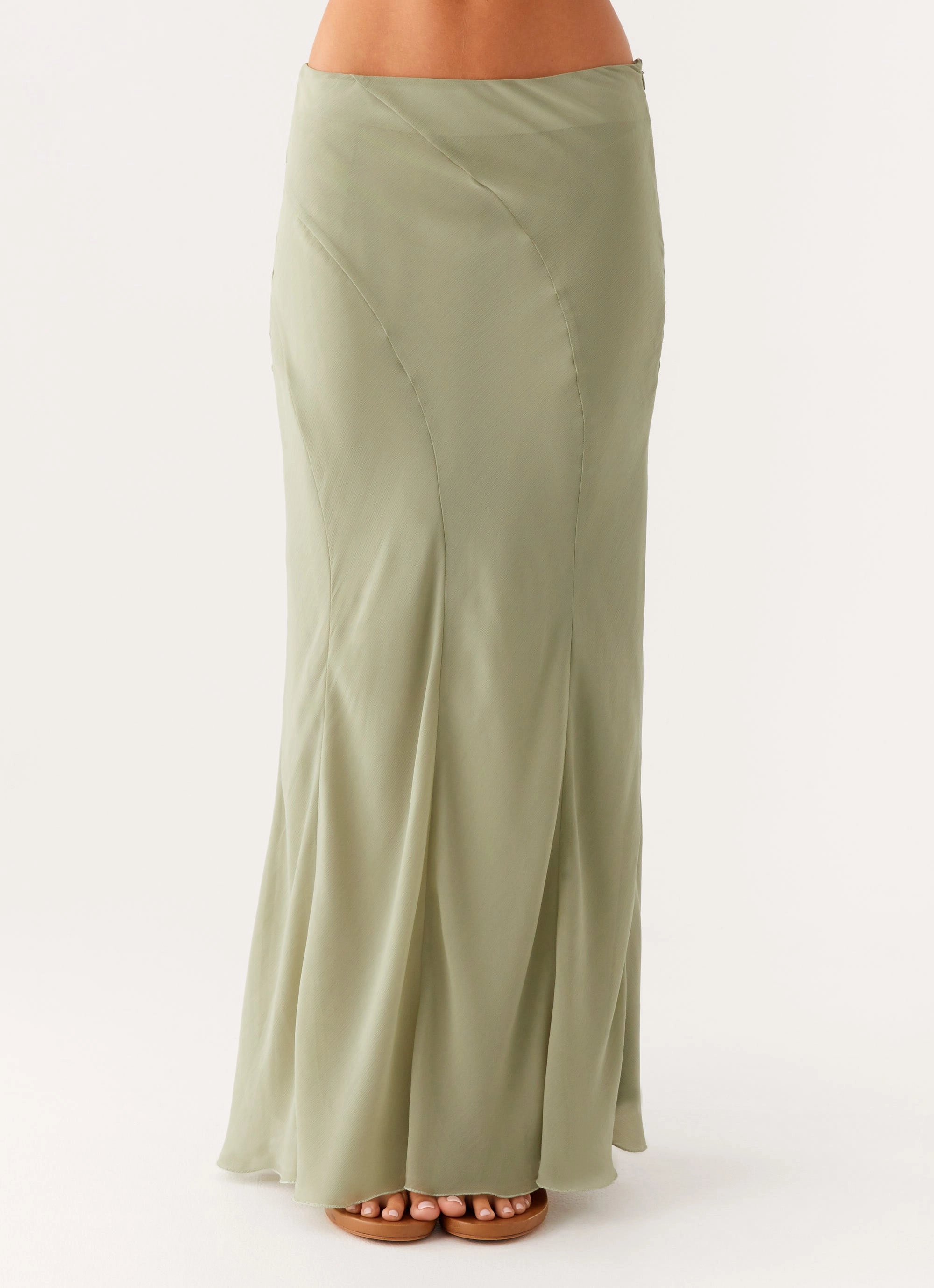 Smooth Motion Maddox Maxi Skirt - Sage