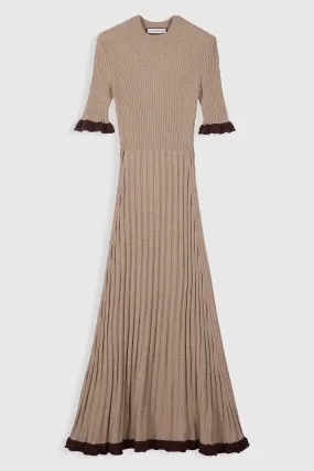 Front Ruffle Magda Dress