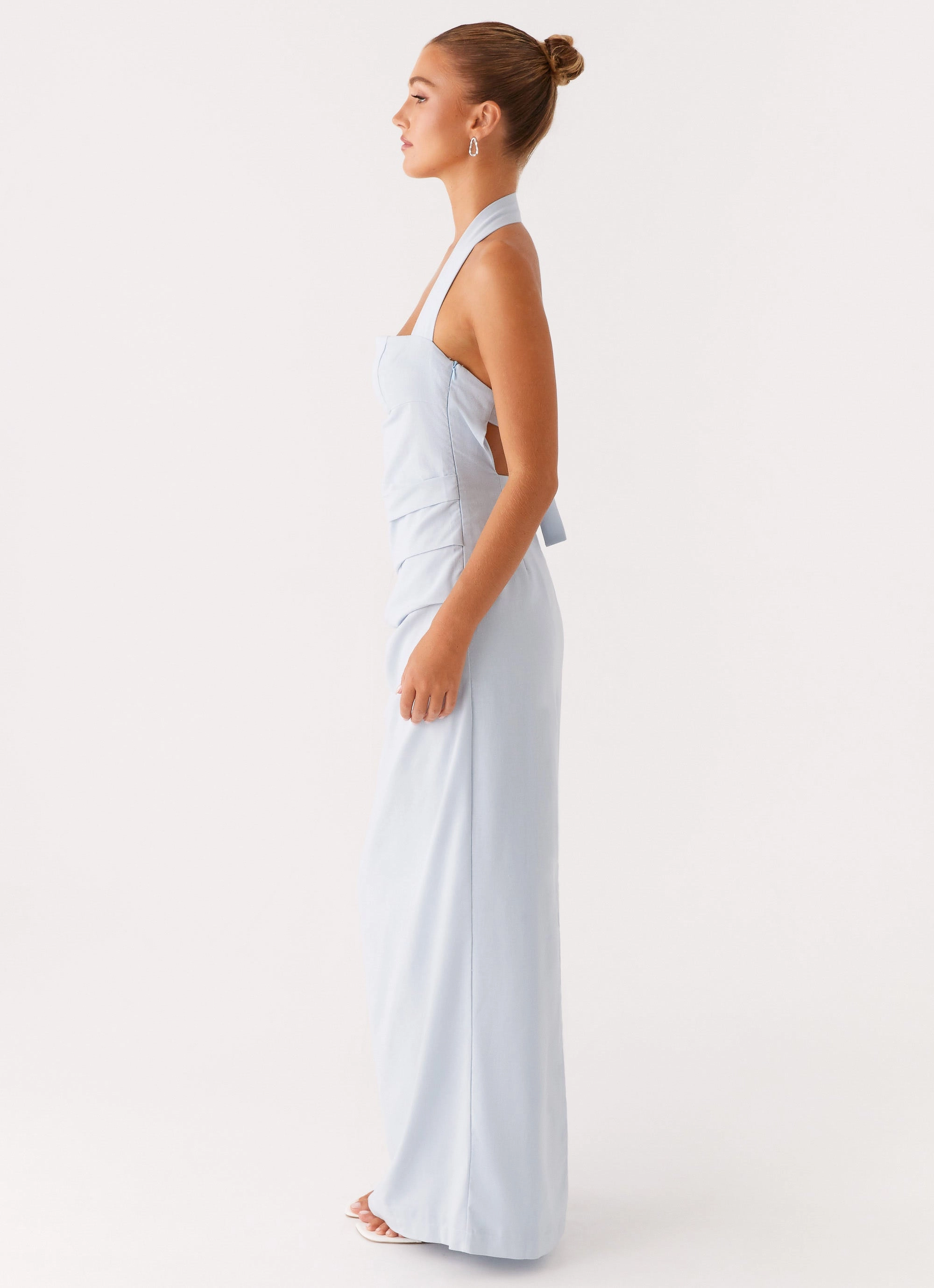 luxe feel Rumour Has it Maxi Dress - Blue