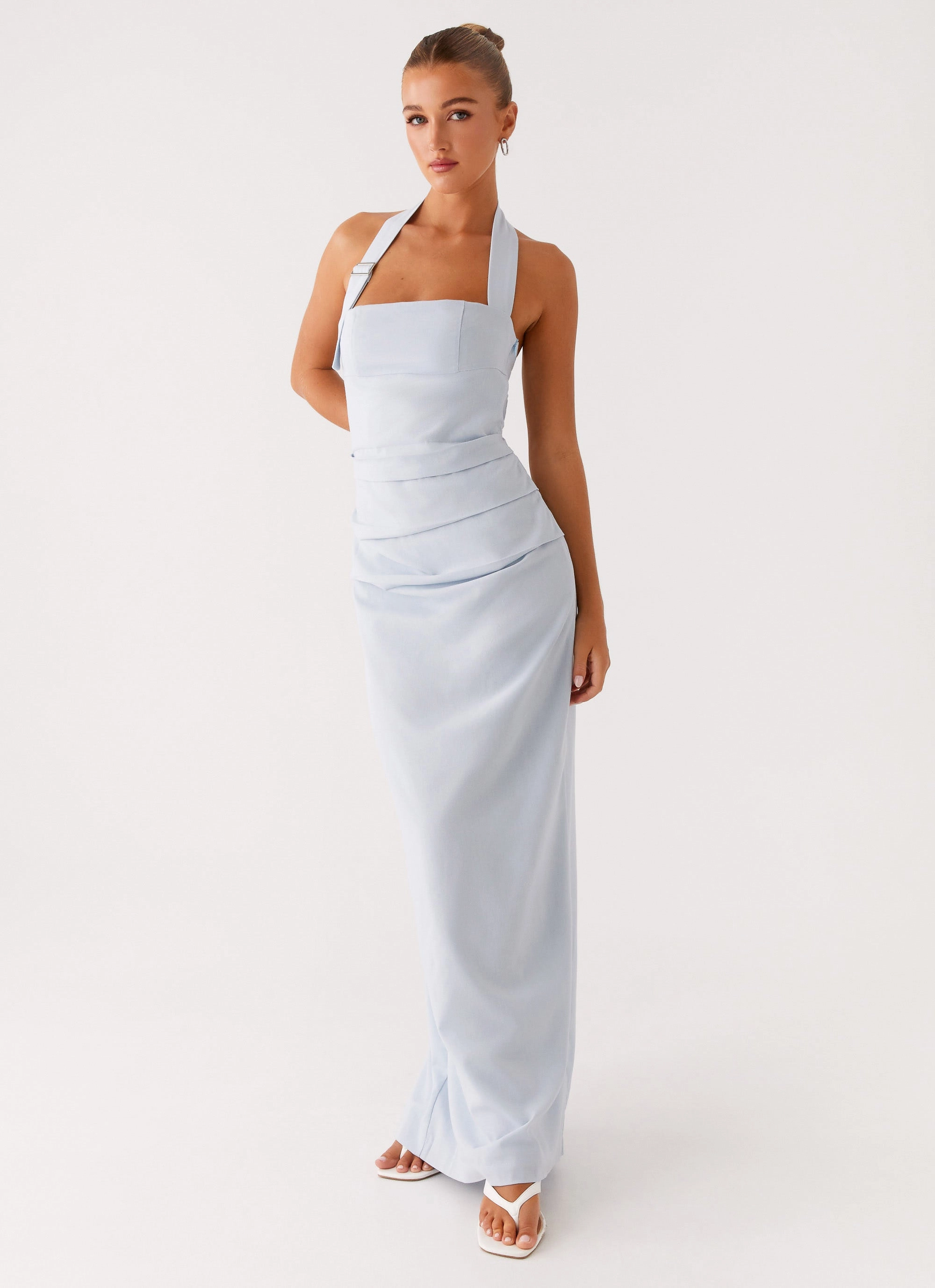 Rumour Has it Maxi Dress - Blue Casual Comfort Wear Vacation Vibes