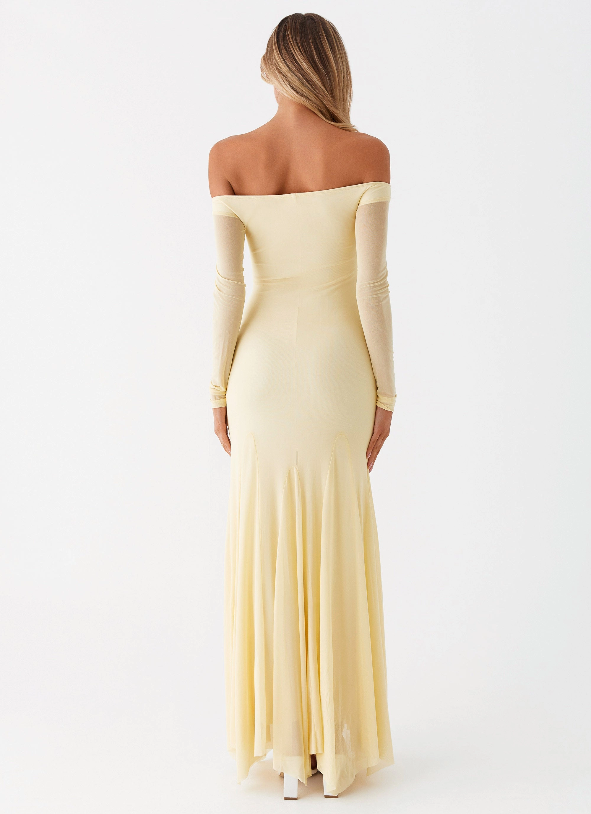 Maribel Maxi Dress - Yellow Chic Everyday Wear