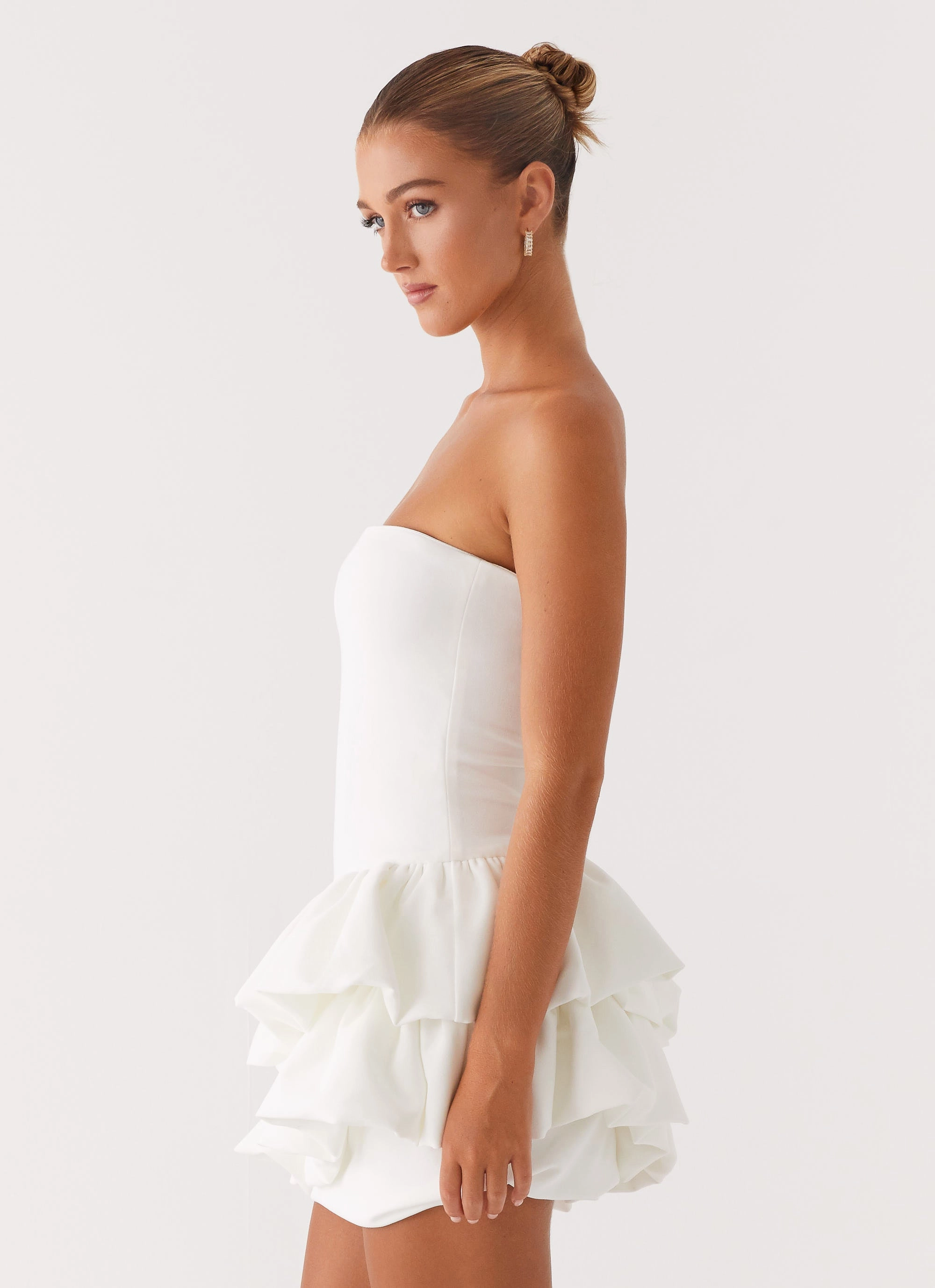 Seasonal Mood Marie Mini Dress - White