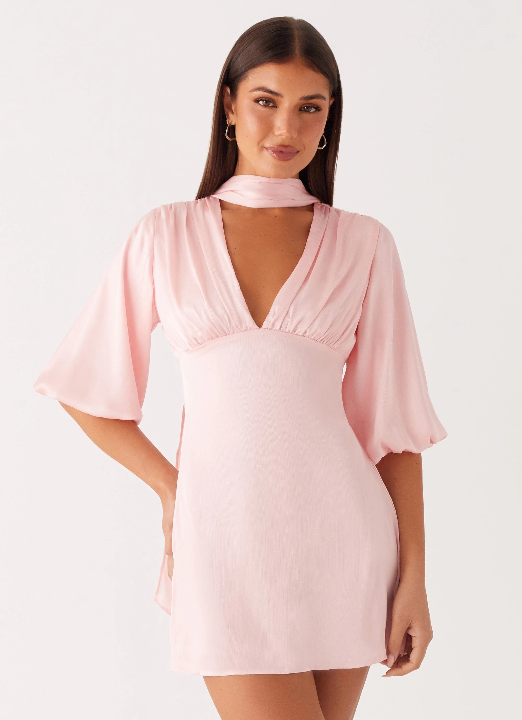 Daily Mood Mary Mini Dress - Pink