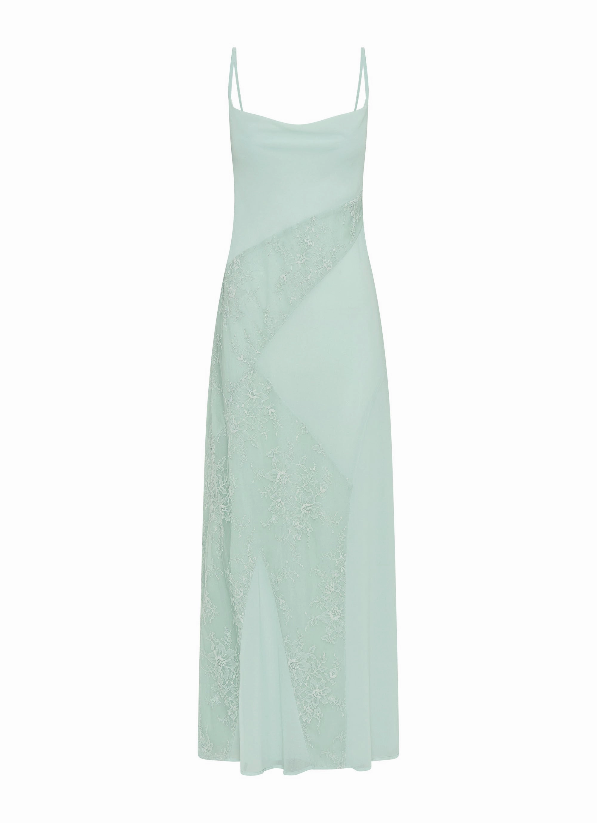 Everyday Wear Refined Cut Gabriana Maxi Dress - Sage