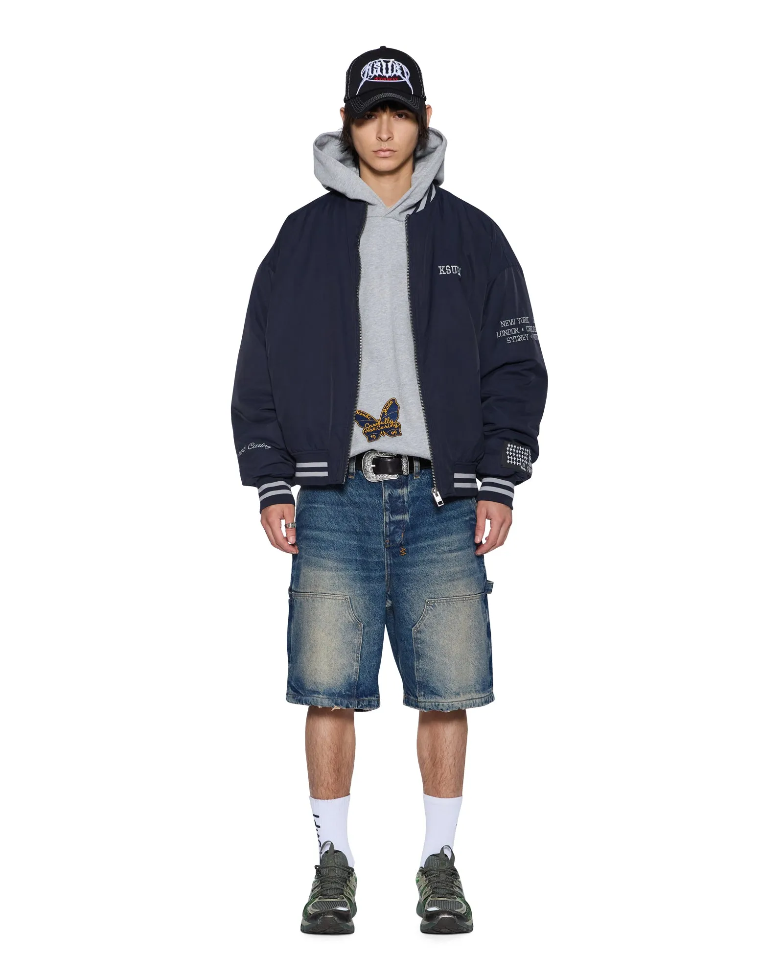 MAXX OPERATOR SHORT RODEO BLUE Glide On Waist System Organic Cotton