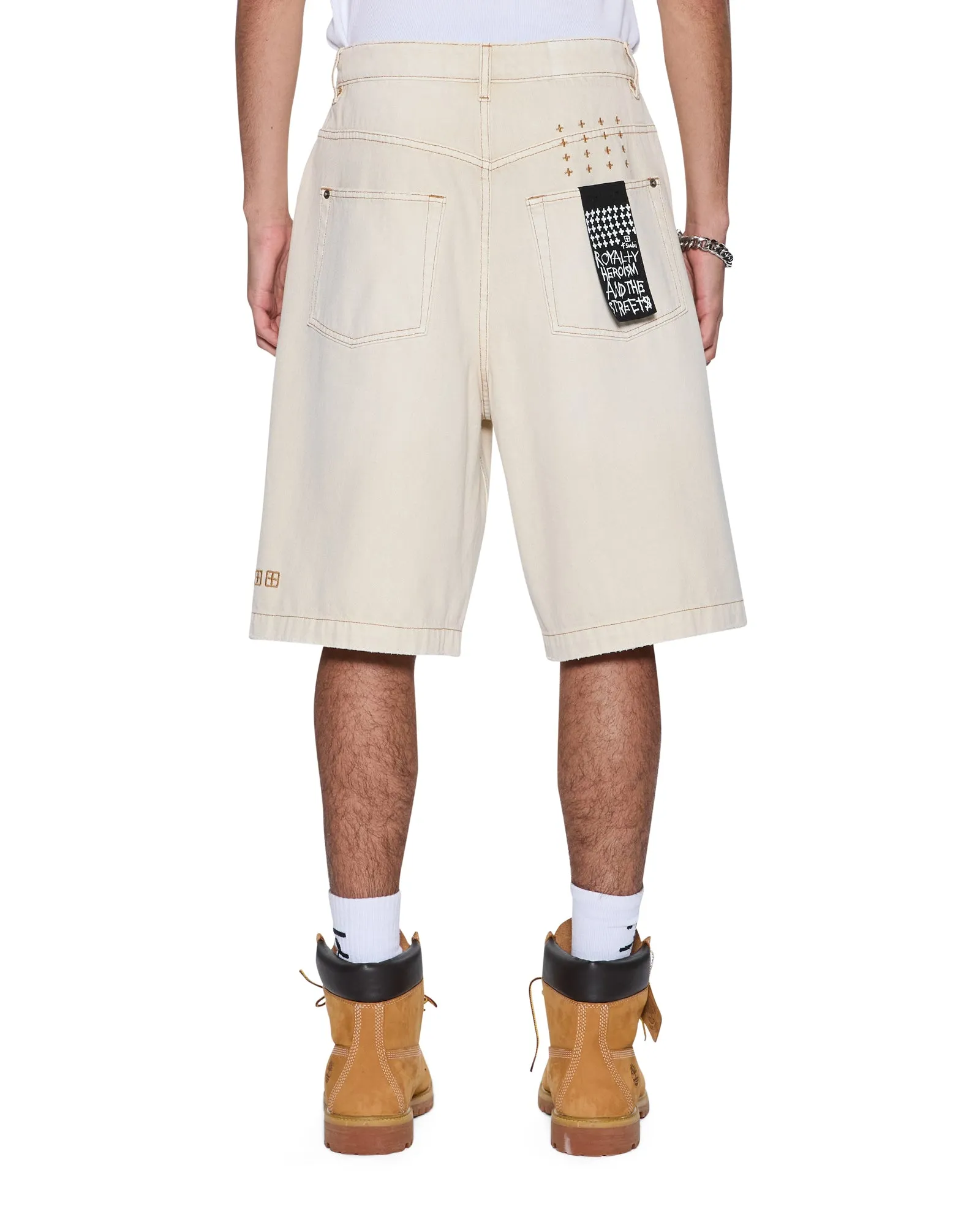 MAXX SHORT IVORY Polyester shorts Durable Feel