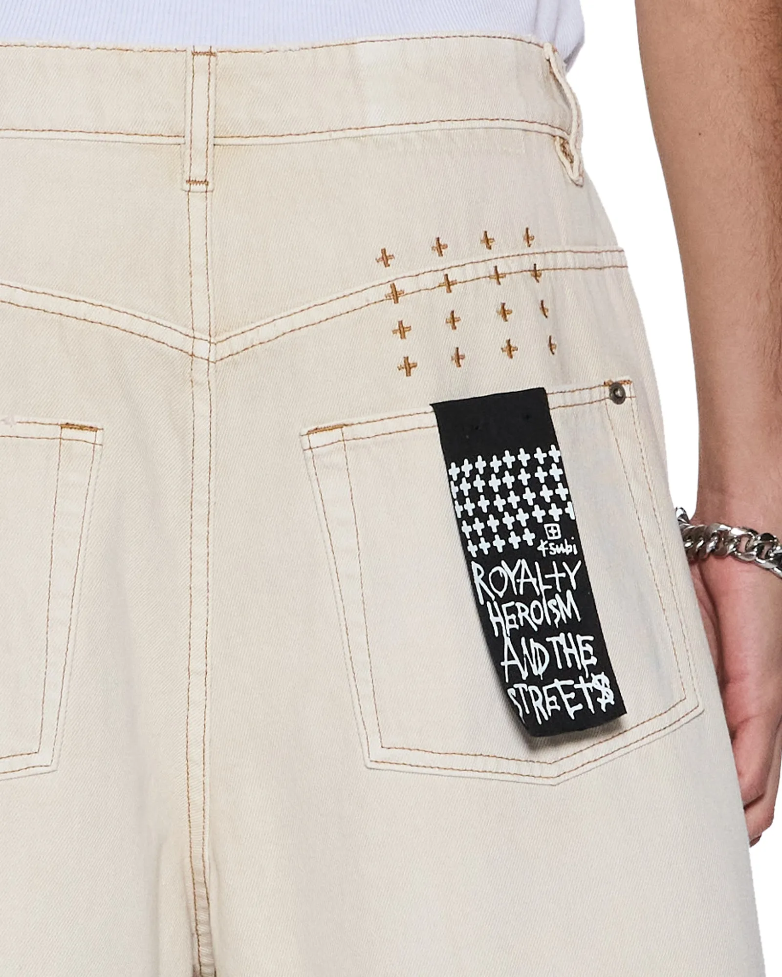 Flexible Cut MAXX SHORT IVORY