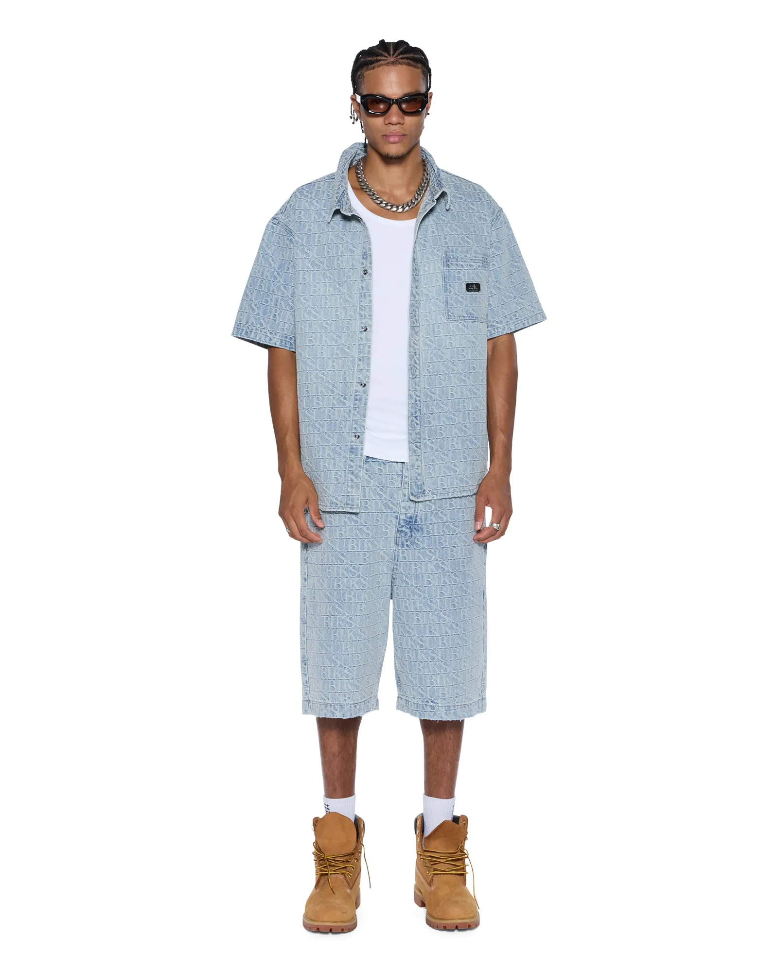 Classic Vibe Double Layered Knees MAXX SHORT TILE