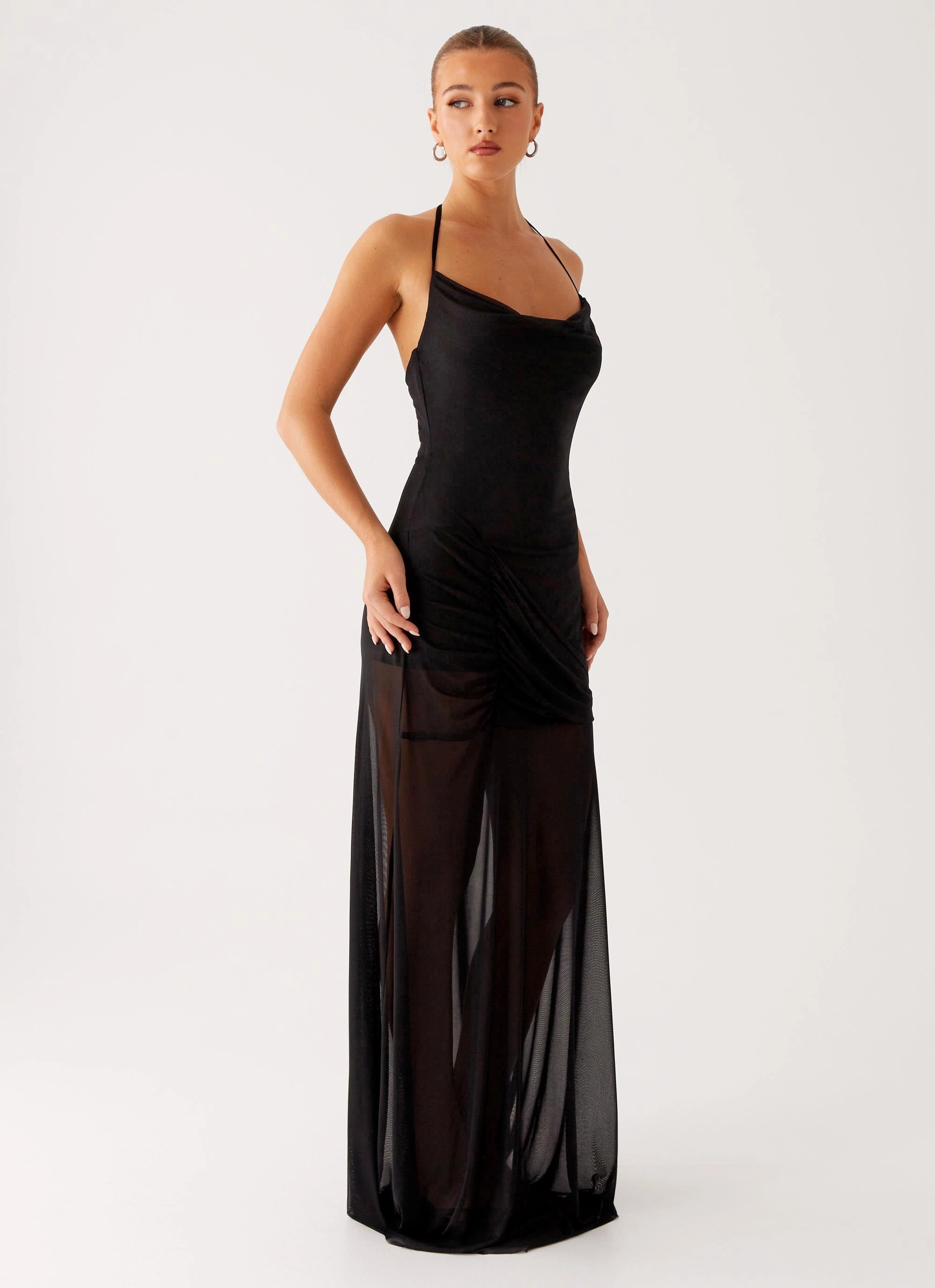 Mckinley Maxi Dress - Black Smart Style Quick Match