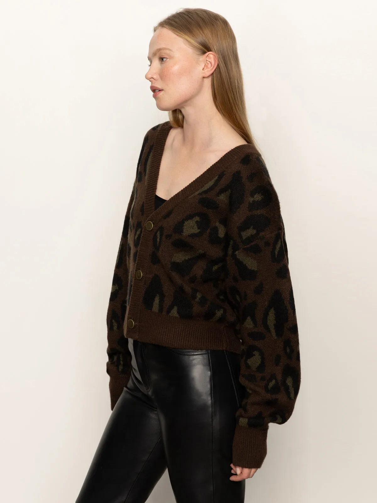 NonIrritatingStitching Meow Cardi Kitty Camo