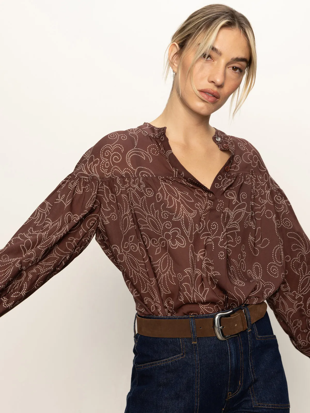 SublimatedPrint Personal Best Blouse Boheme
