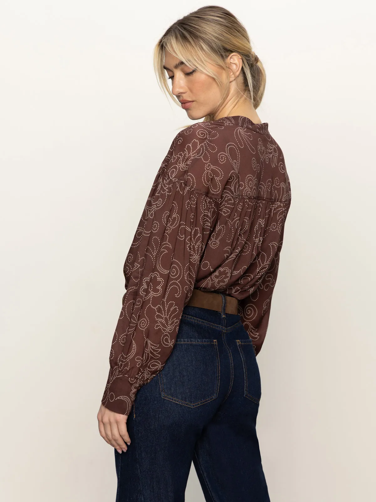 Personal Best Blouse Boheme BreathableBack FlatlockSeams