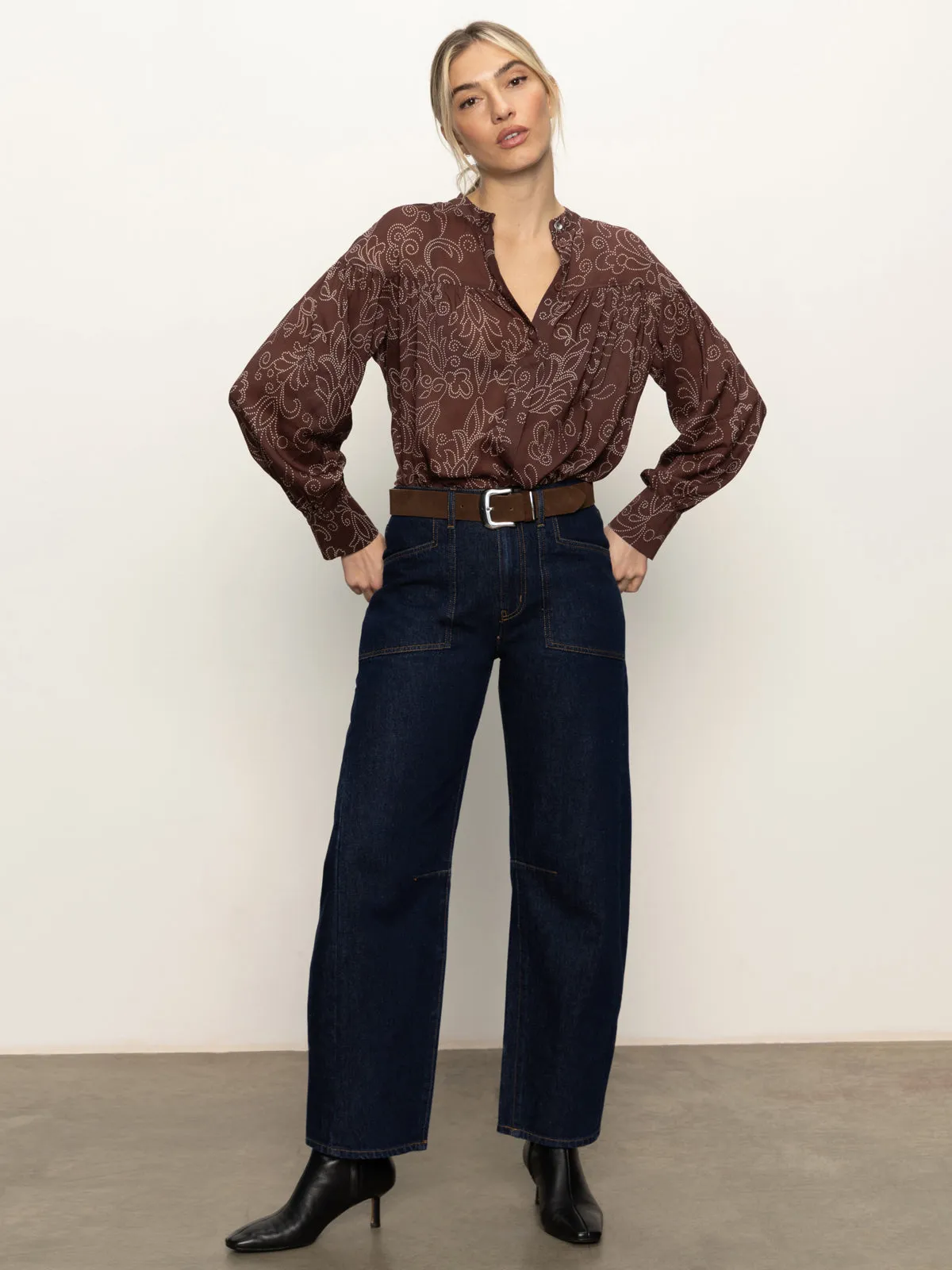 Everyday Comfort Fit DurableWeave Personal Best Blouse Boheme