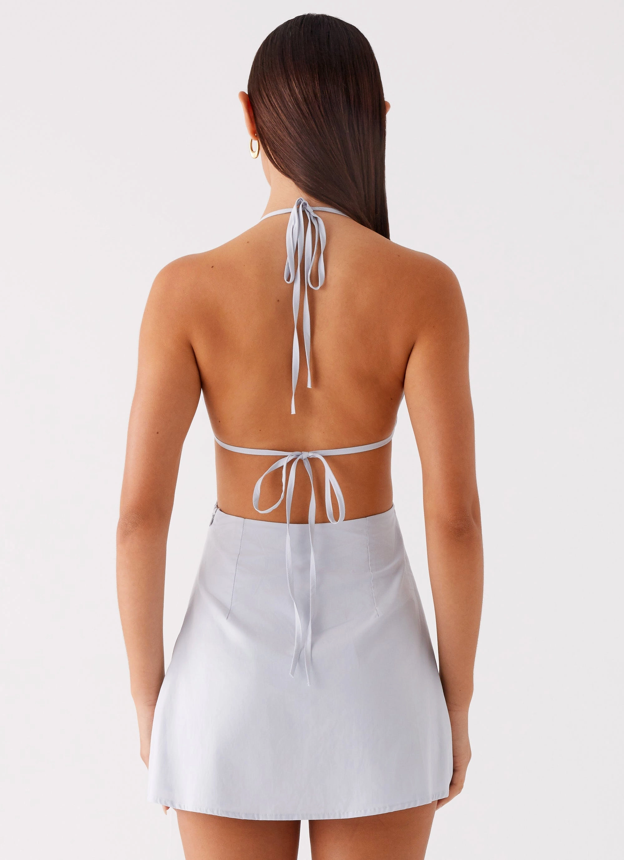 Sleek Flow Smart Piece Albie Mini Dress - Cornflower Blue