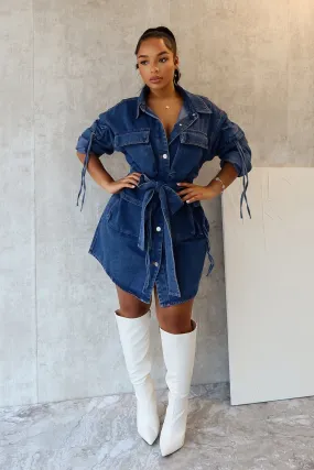 suitable for self use Thermal Jacket Meyer Oversized Cargo Denim Jacket