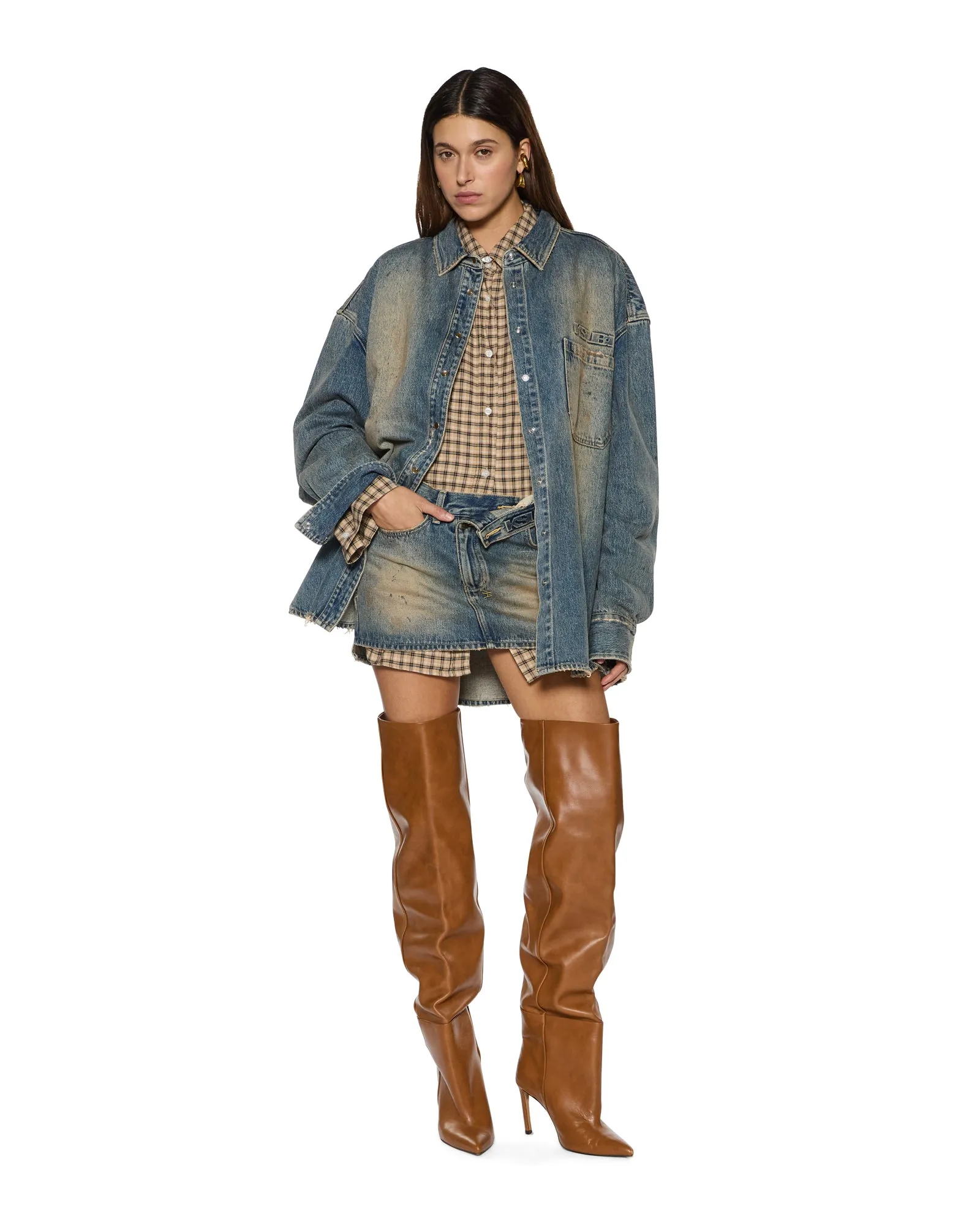 MICRO MINI SKIRT FLIP DUNE Moisture wicking