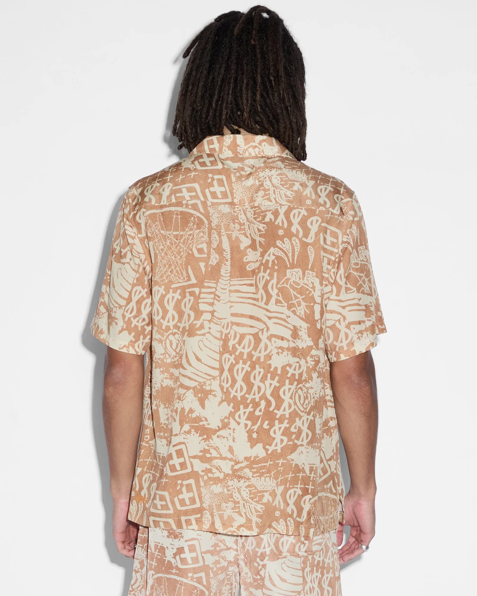 MILLS IKON RESORT SS SHIRT MULTI Quick Dry Technology