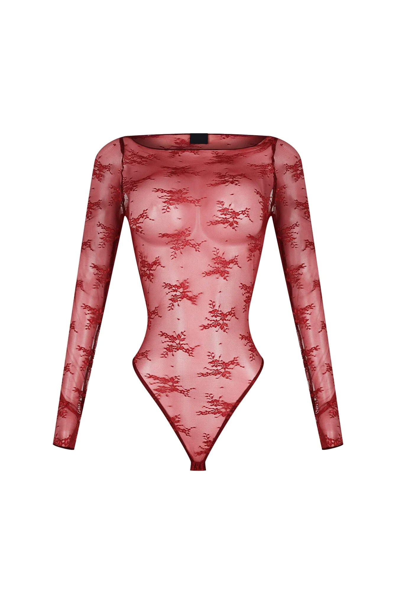 YarnDye Technique Drop Shoulder Design SlimFitDesign Mira Lace Fit Bodysuit