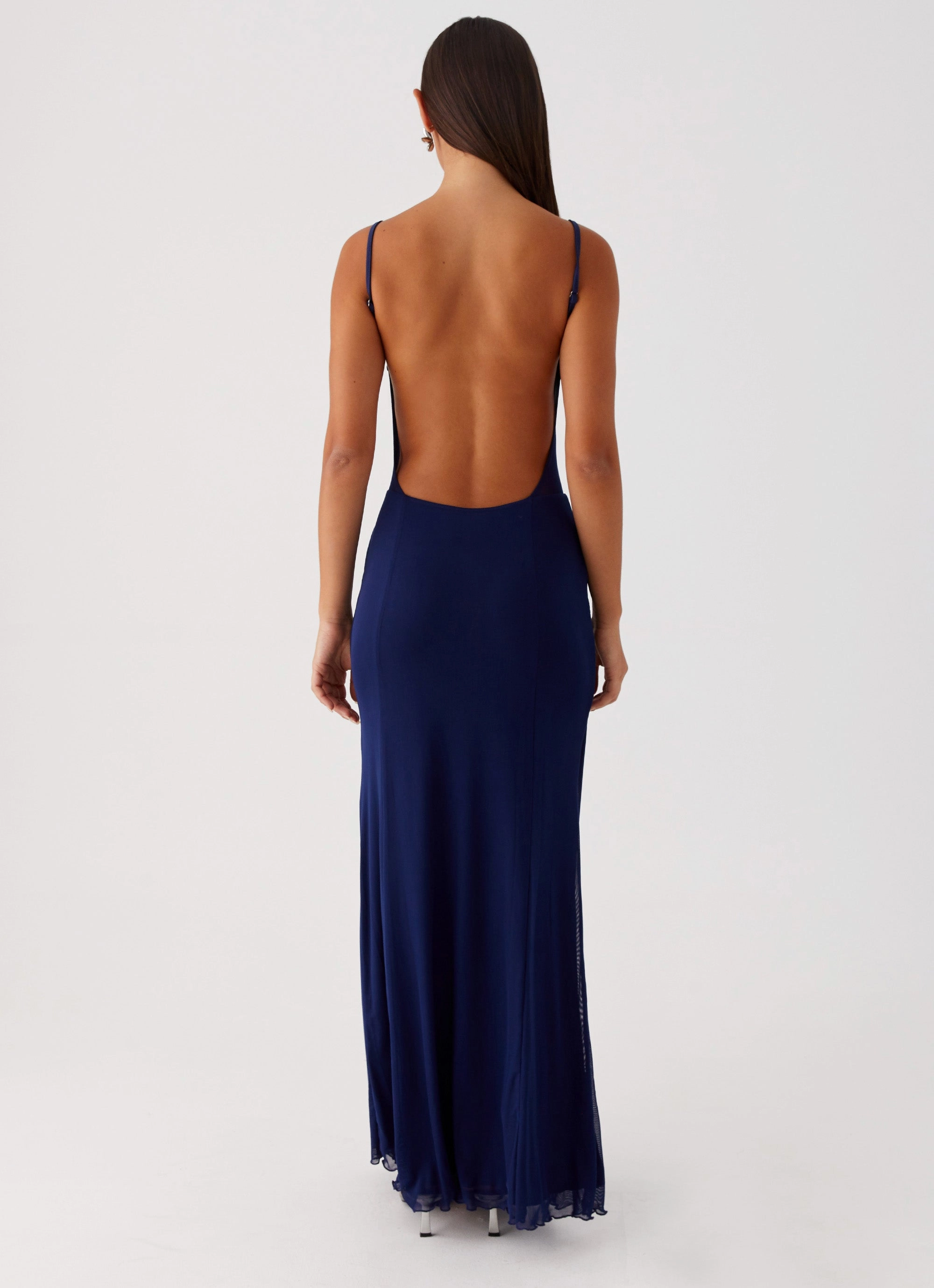 Edge Shape Miranda Maxi Dress - Navy