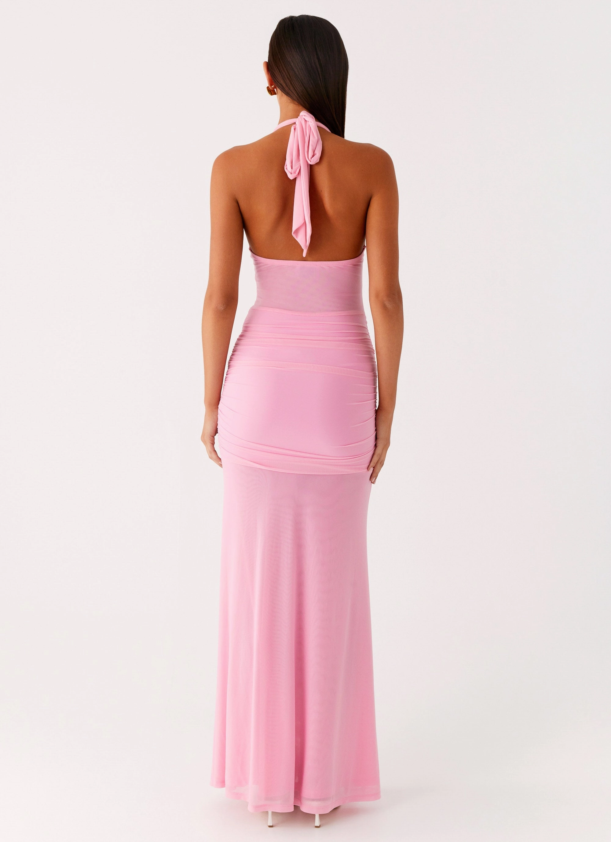 Miyah Halter Hardware Maxi Dress - Baby Pink Inclusive Fit Relaxed fit wear