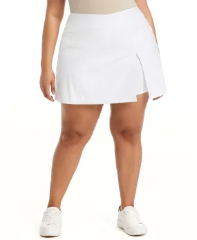 Modern Fit Skort with Front Slit food industry Go Casual