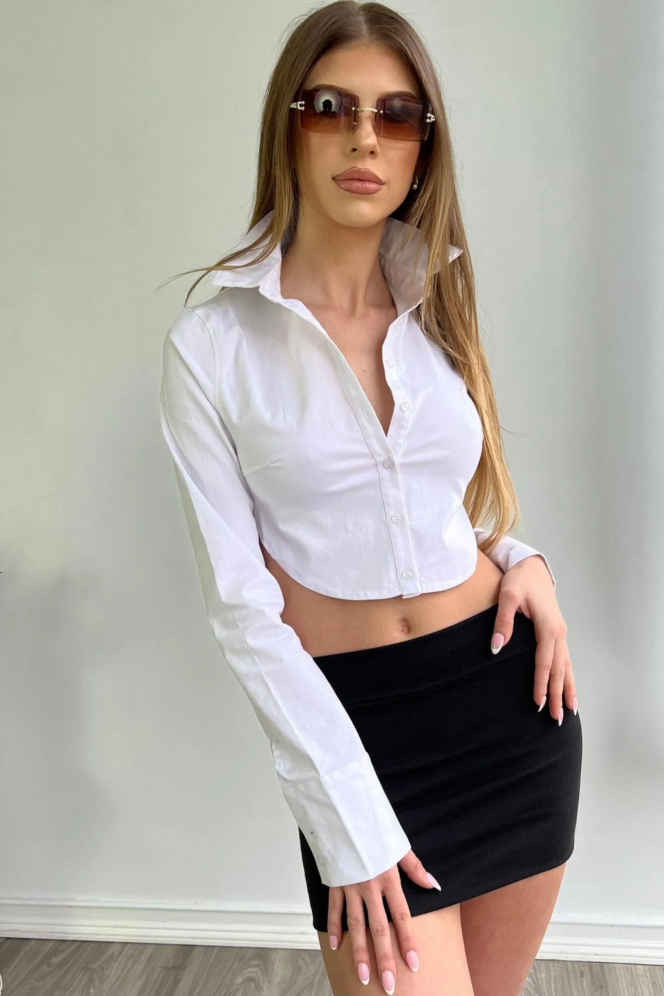 Casual Vibes Ivy Low Rise Mini Skirt