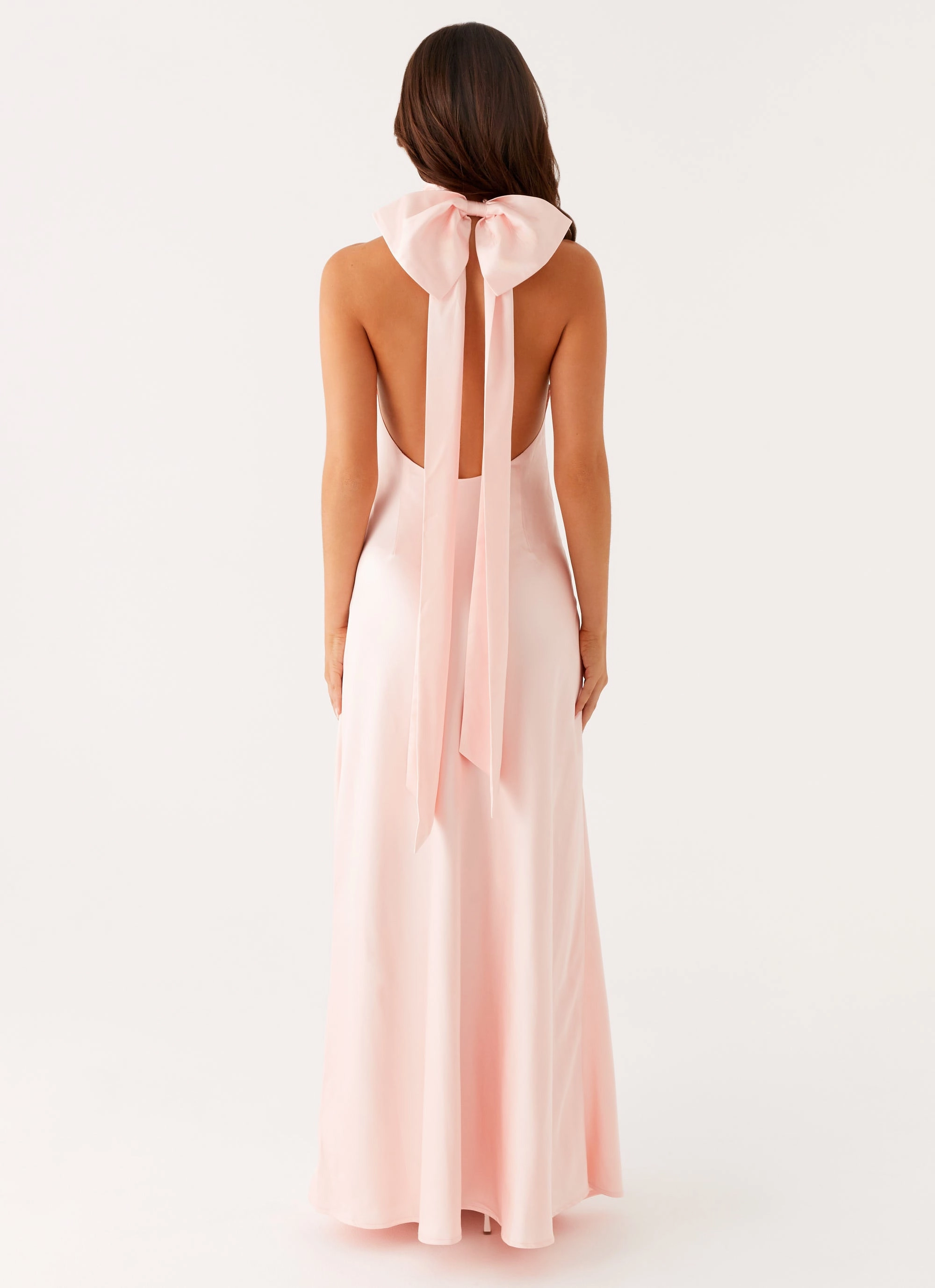 Relax Motion Siani Backless Maxi Dress - Pink