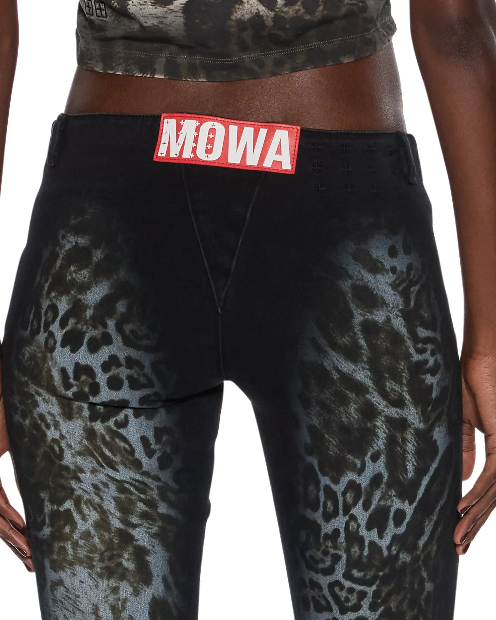 Multi Way Adjustable Fit MOWALOLA JEAN BLACK CHEETAH