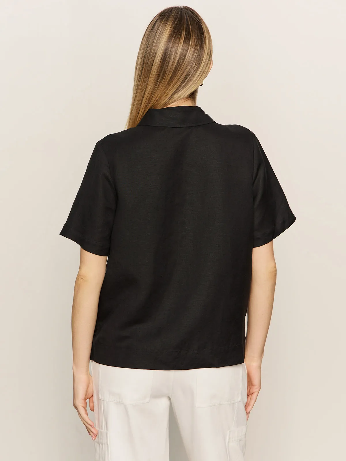 Relaxed Vacation Shirt Black Relaxed Tank