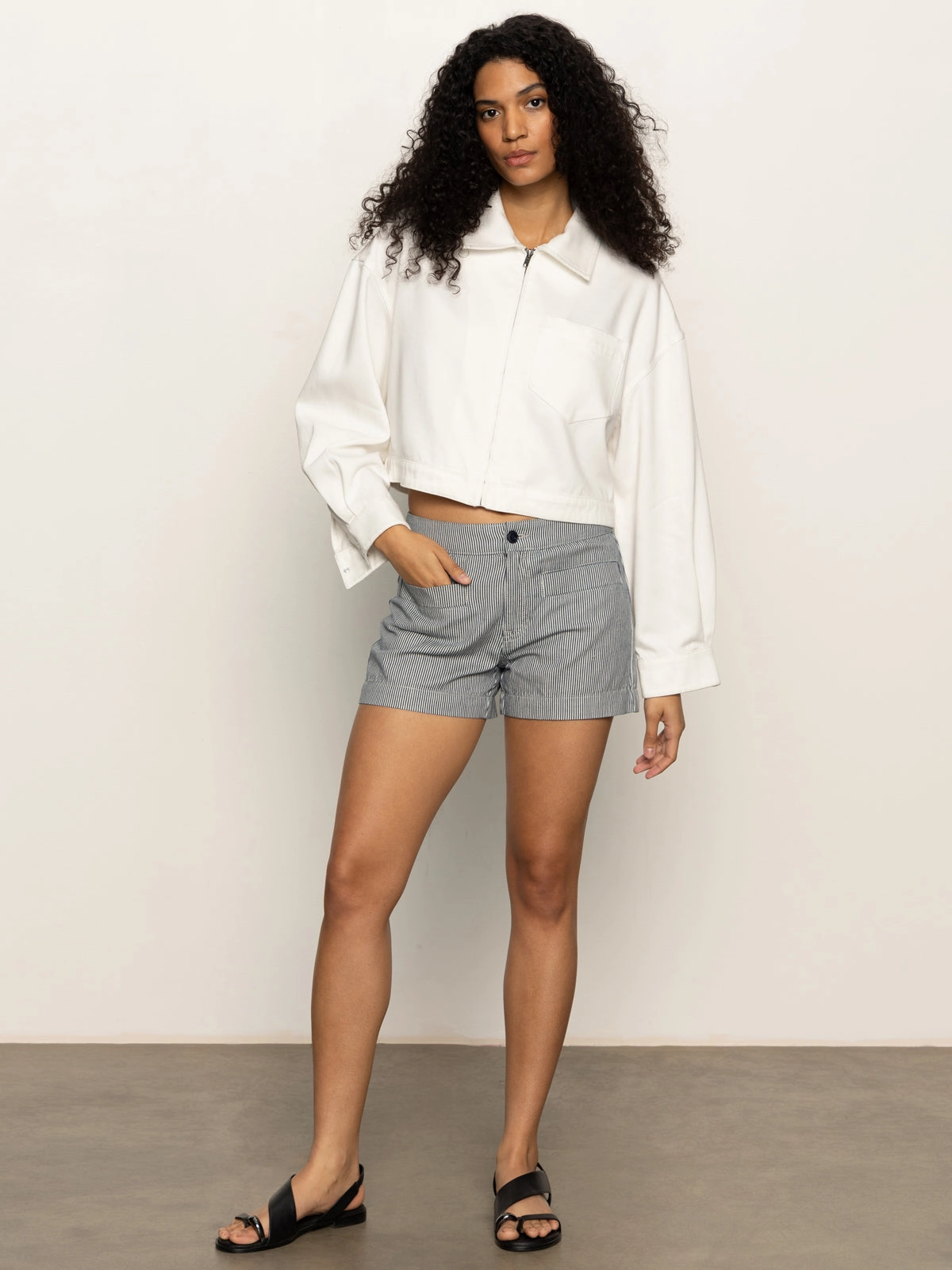 NonRestrictive FrictionReducing Voyage Short Yacht Stripe