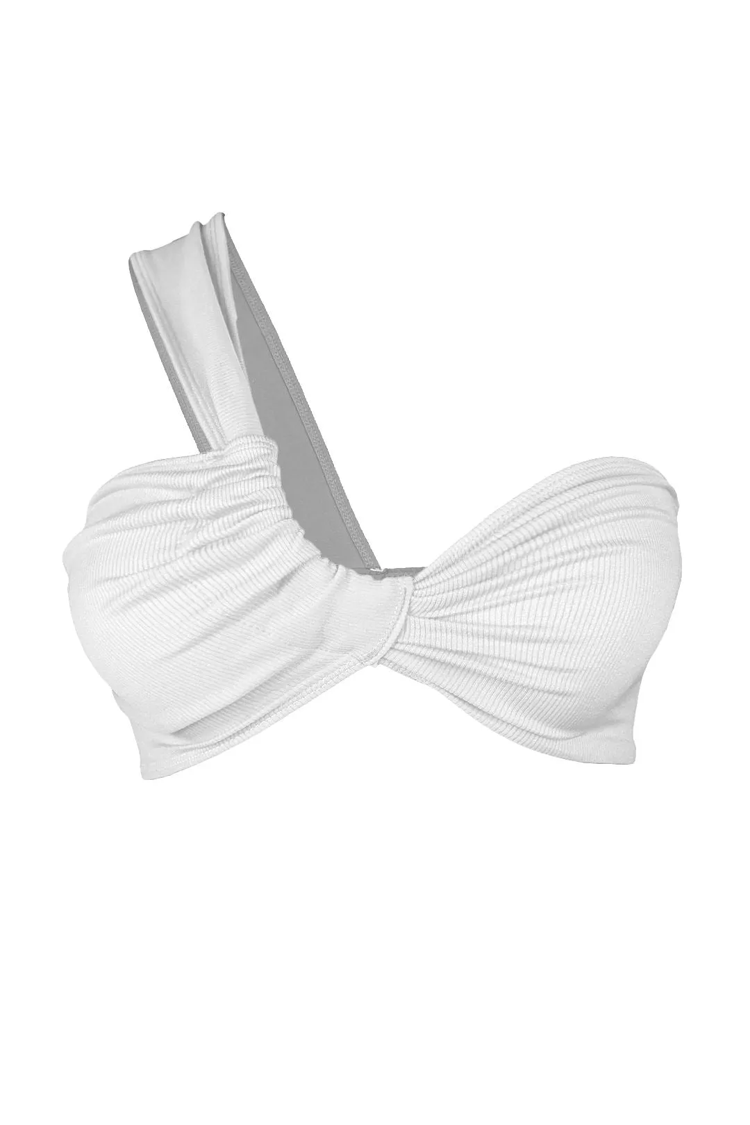 Beach Babe One Shoulder Crop Top Everyday Style