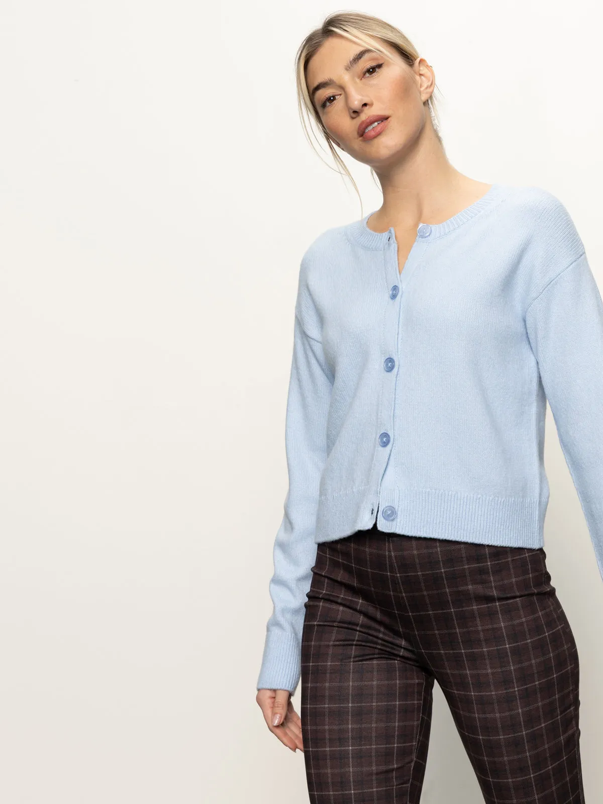 Airflow Ventilation Must-Have Cardi Blue Powder
