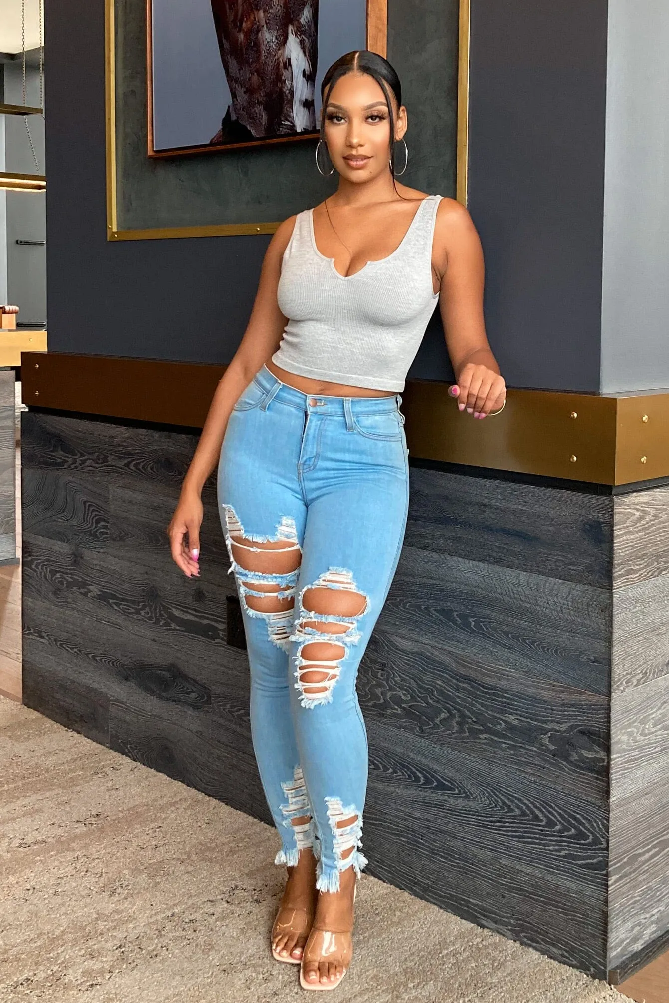 Non Restrictive Mobility Bonded Seam Innovation My Everything Tank Crop Top