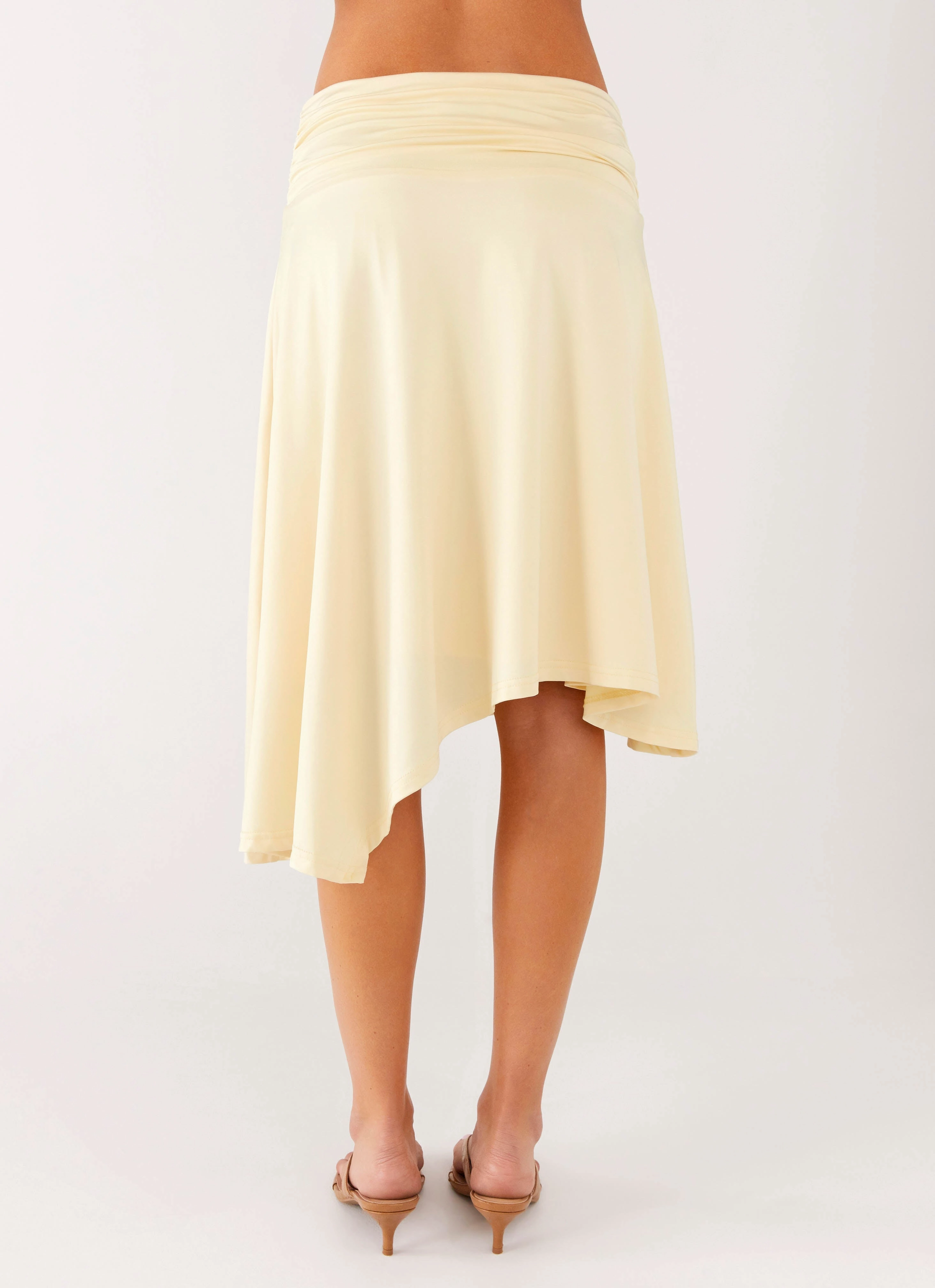 Relaxed Mood Odor control Brisa Midi Skirt - Butter