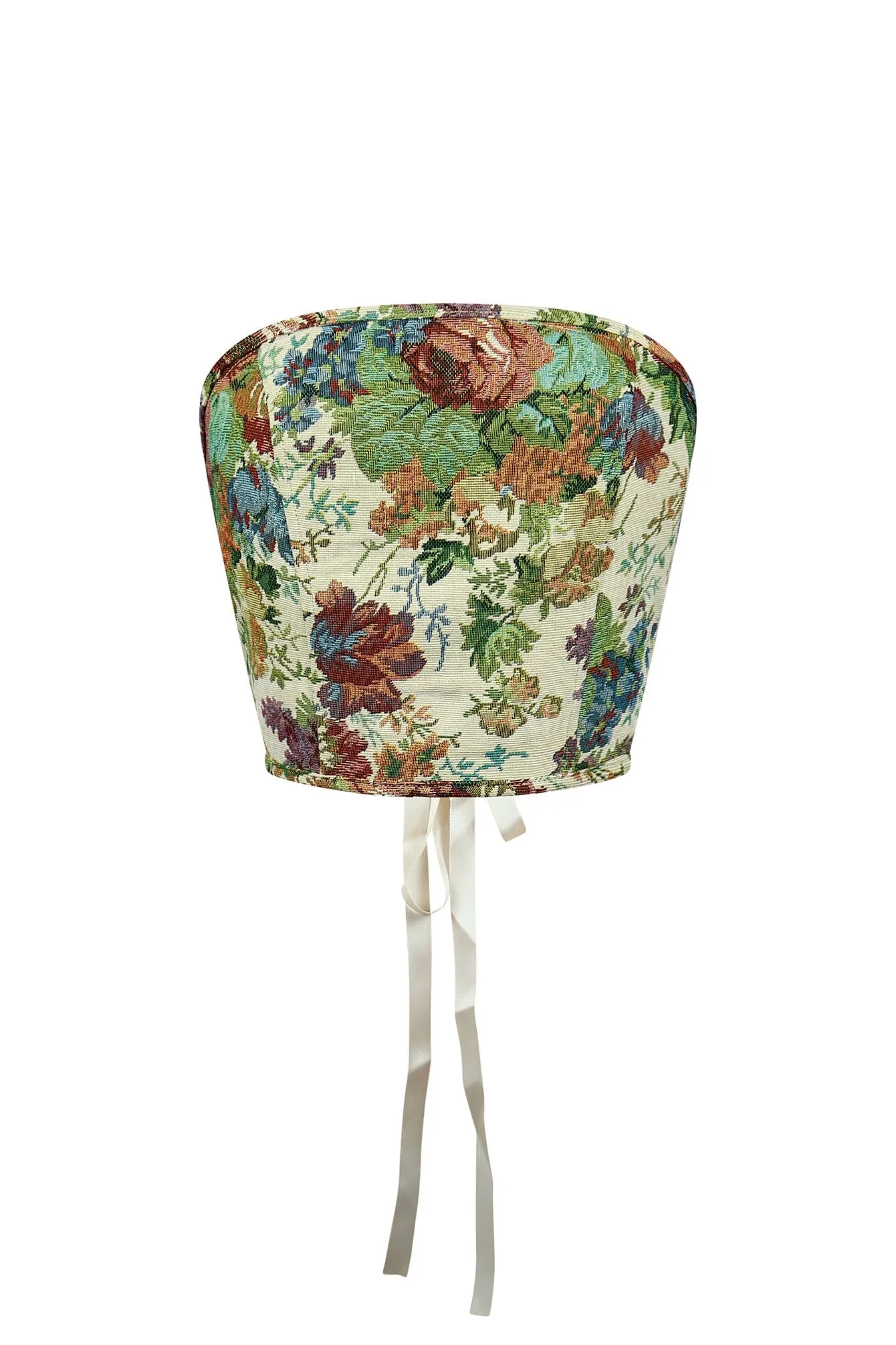 Ventilated Mesh Panels Nedra Motifs Floral Print Top