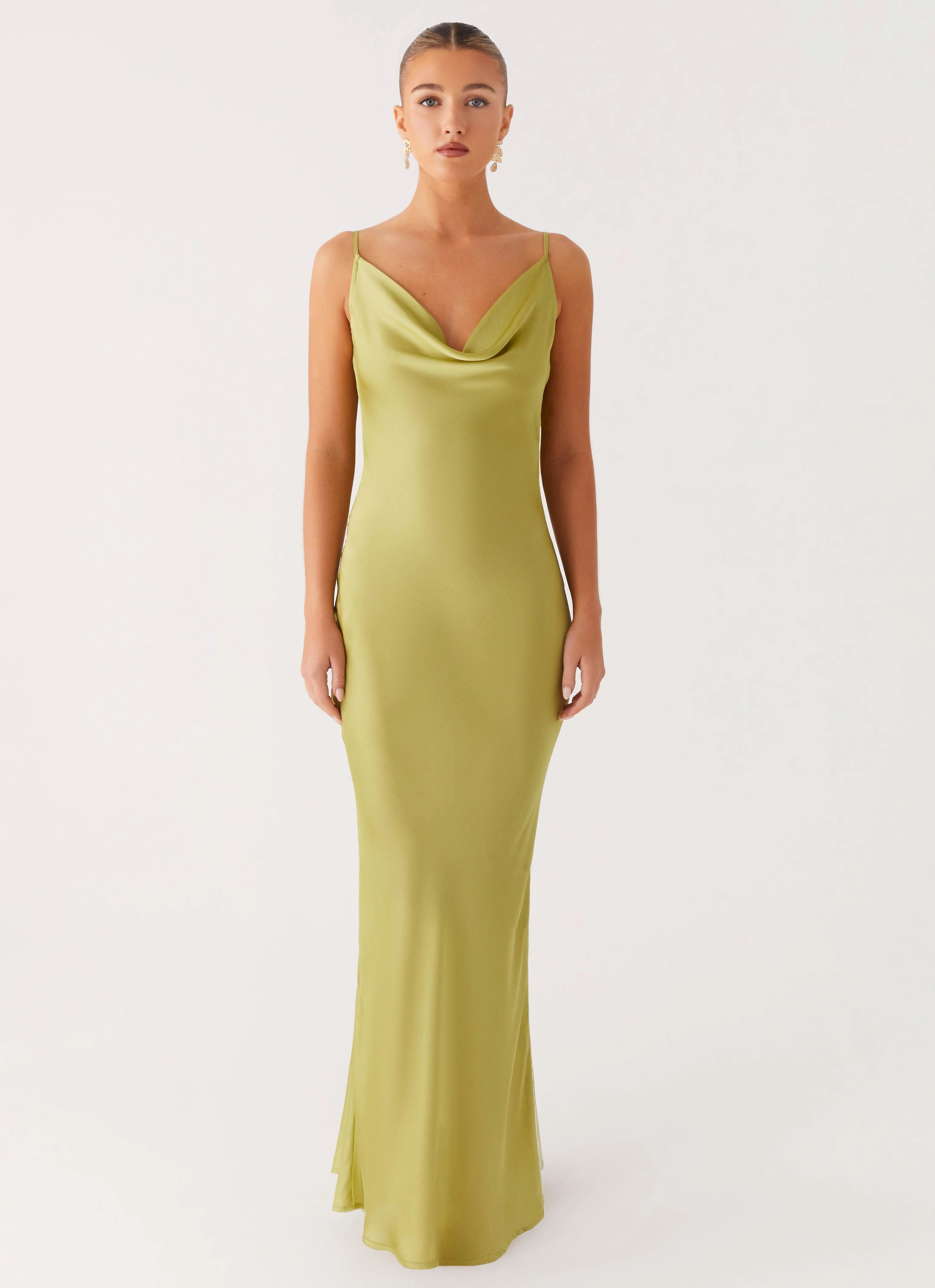 Jade Escape Maxi Dress - Lime Relaxed Layers