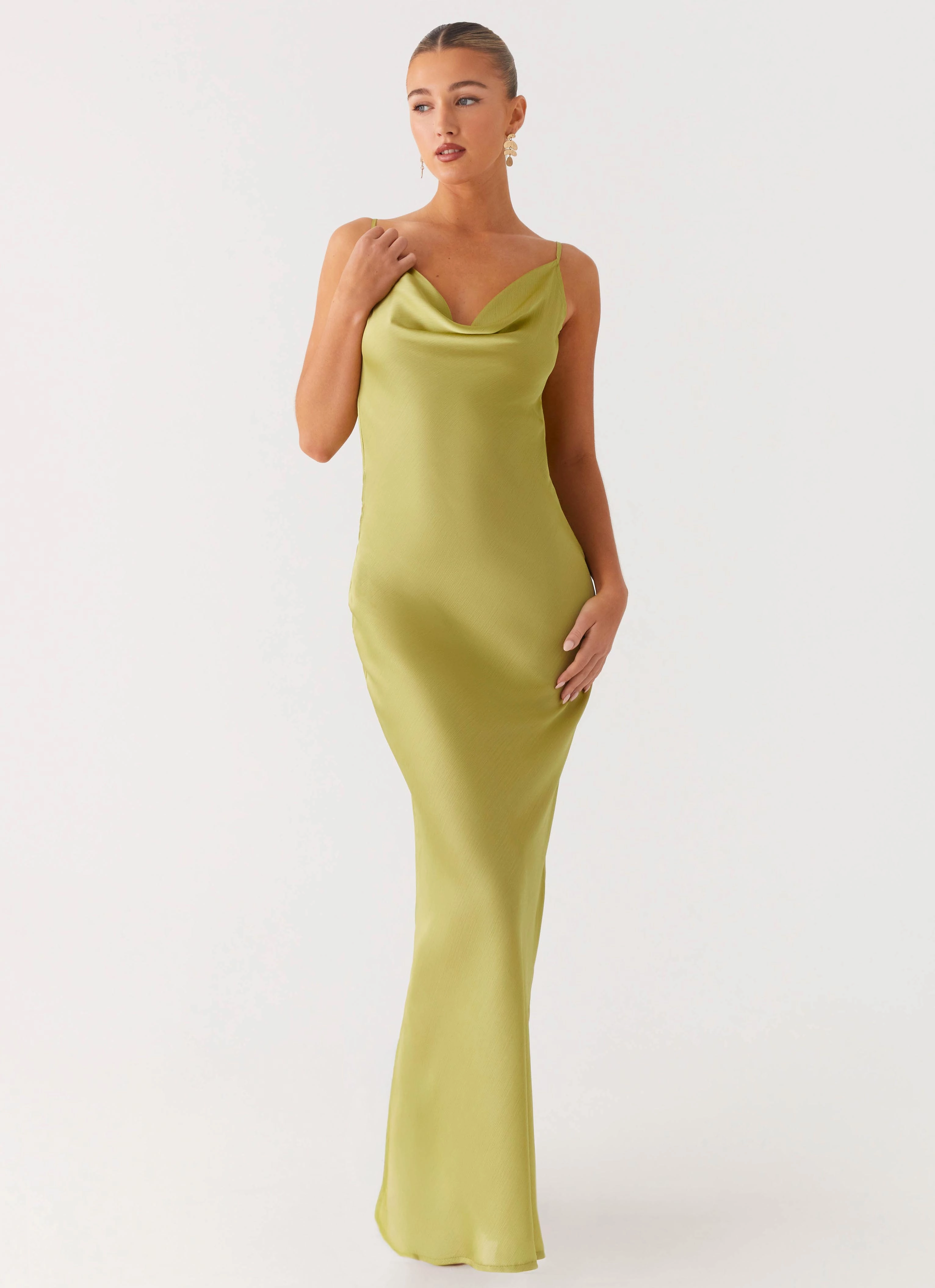 Jade Escape Maxi Dress - Lime Regular-fit Chill Fit