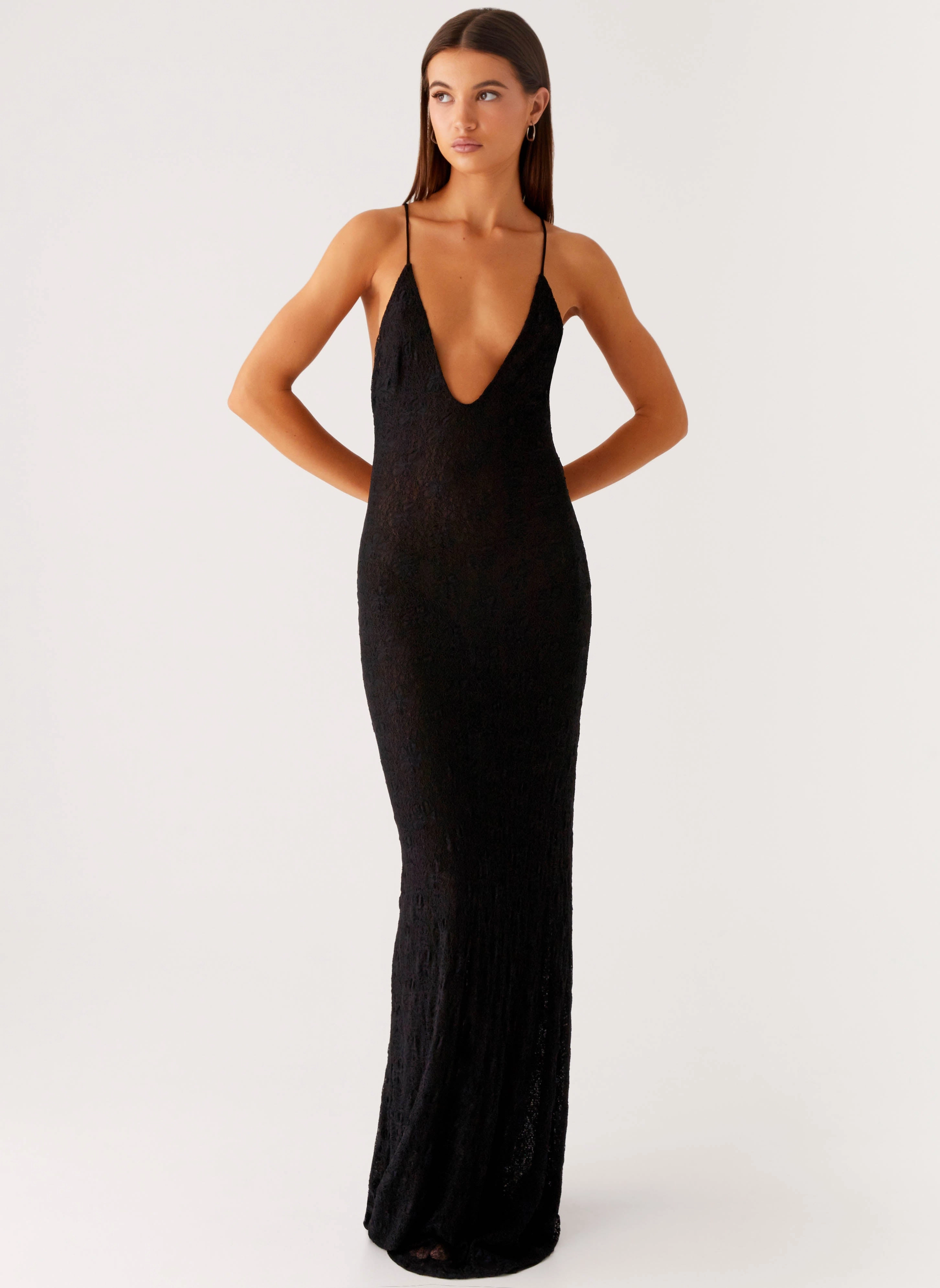 Urban appeal Clean Grace Kylia Maxi Dress - Black